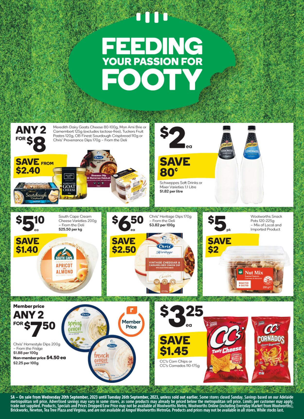 Catalogue Woolworths 20.09.2023 - 26.09.2023