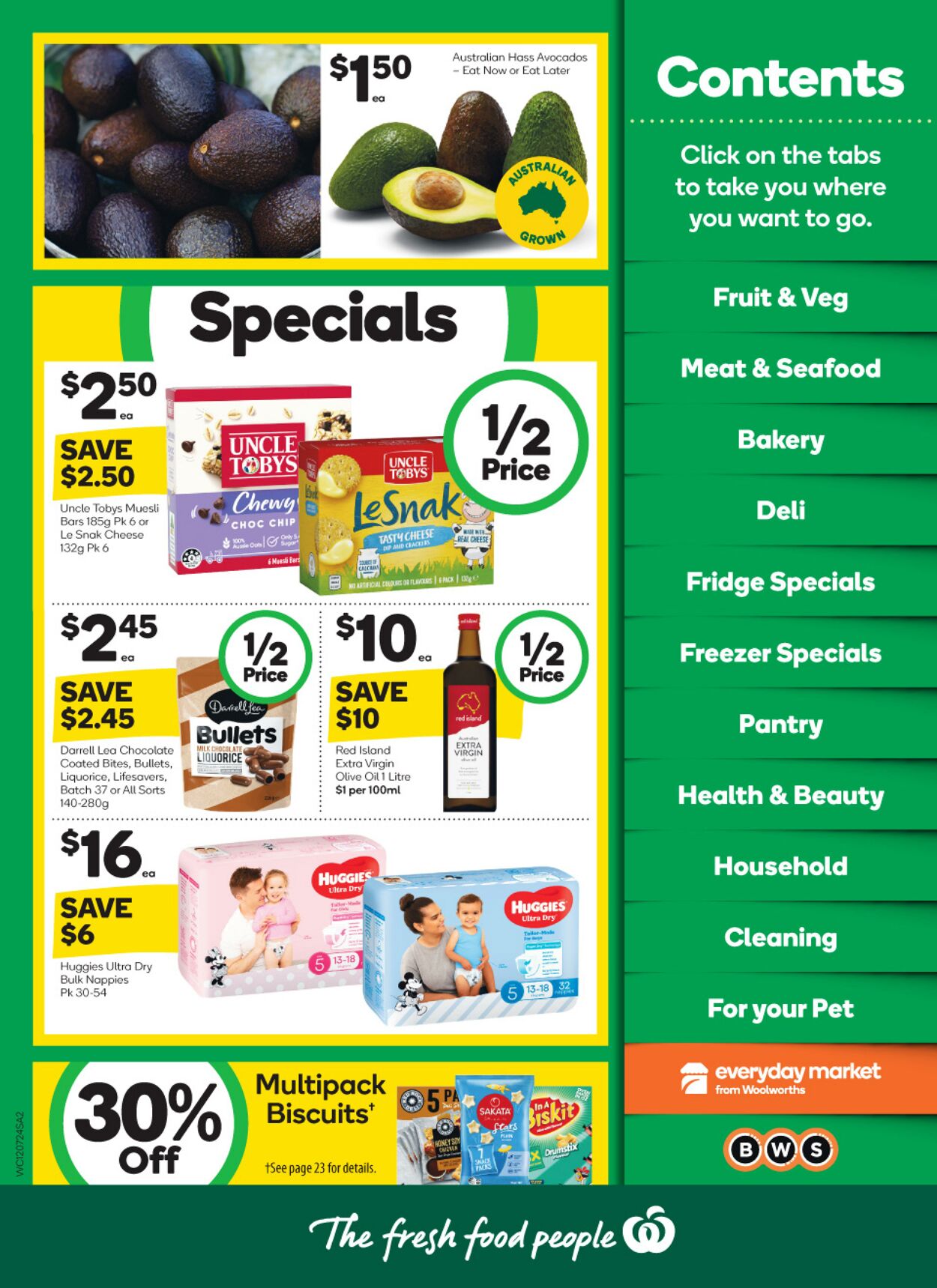 Catalogue Woolworths 12.07.2023 - 18.07.2023