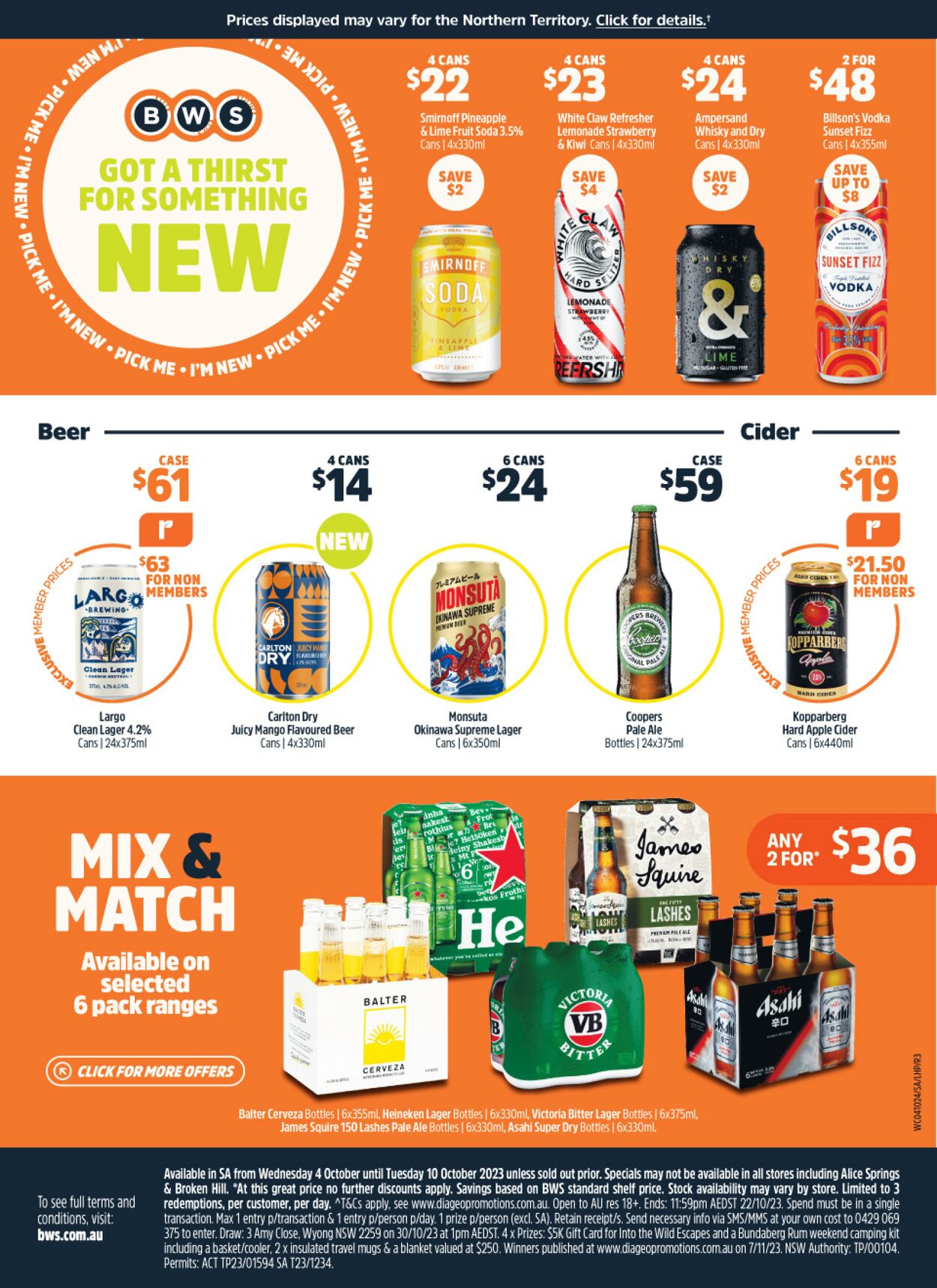 Catalogue Woolworths 04.10.2023 - 10.10.2023