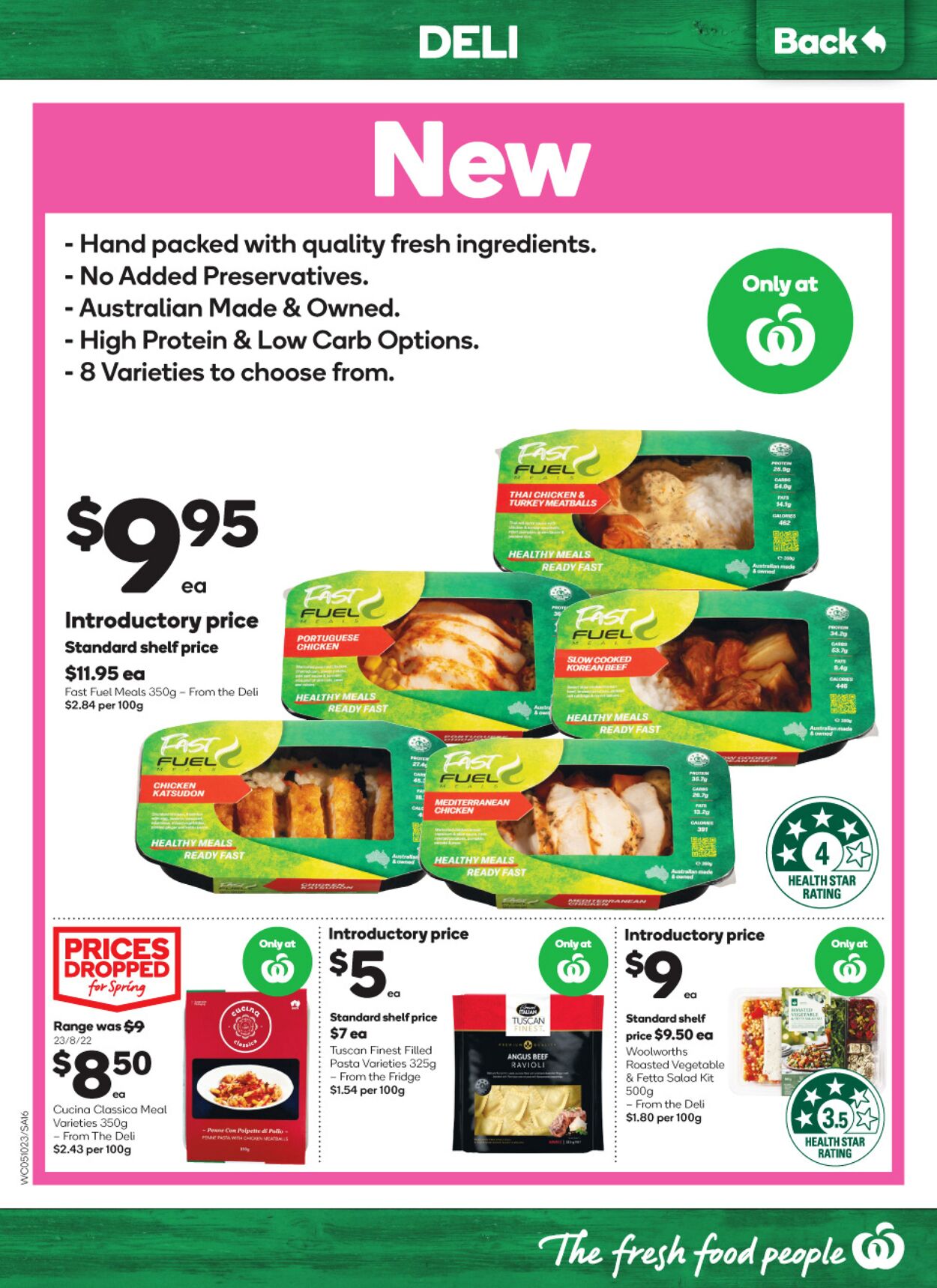 Catalogue Woolworths 05.10.2022 - 11.10.2022