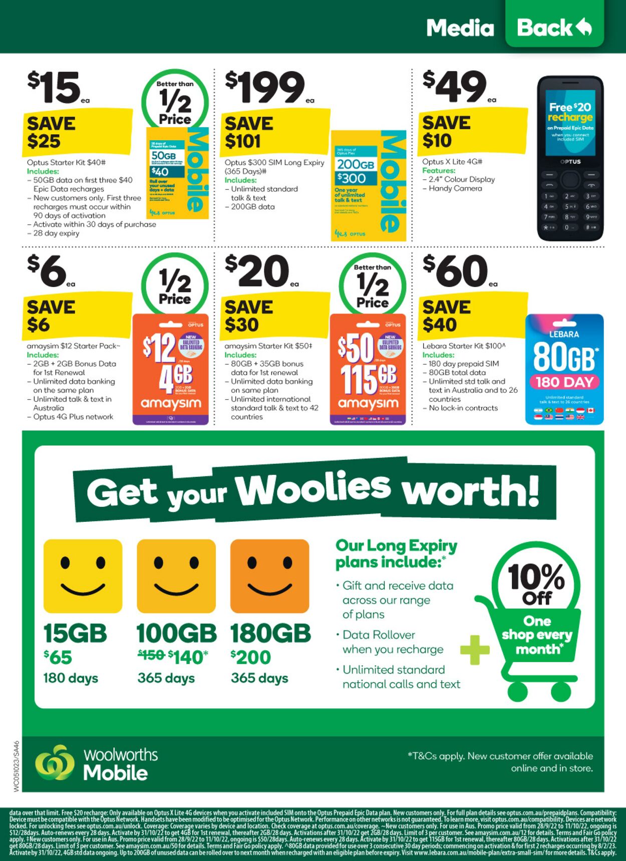 Catalogue Woolworths 05.10.2022 - 11.10.2022