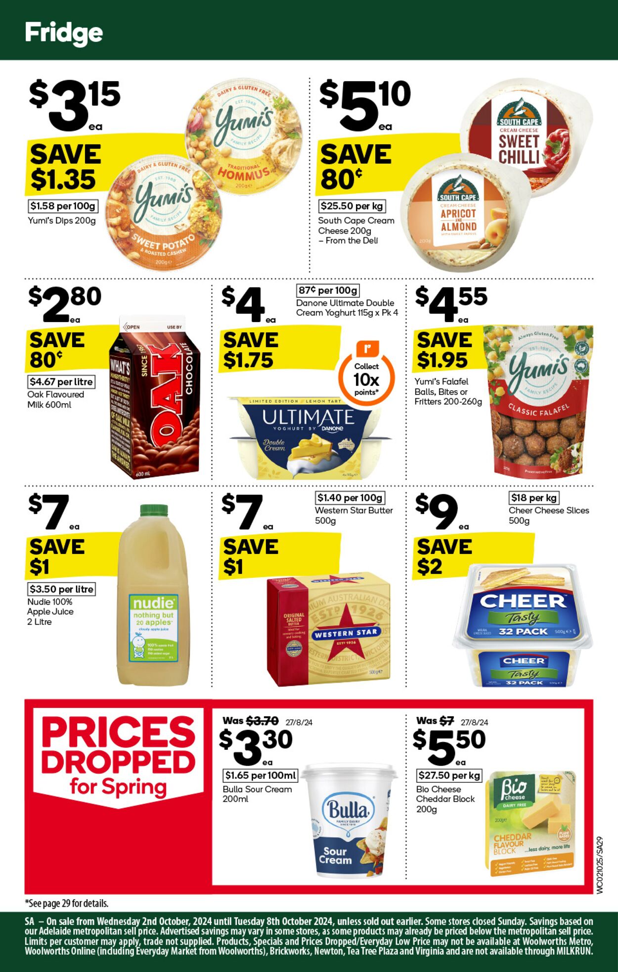 Catalogue Woolworths 02.10.2024 - 08.10.2024