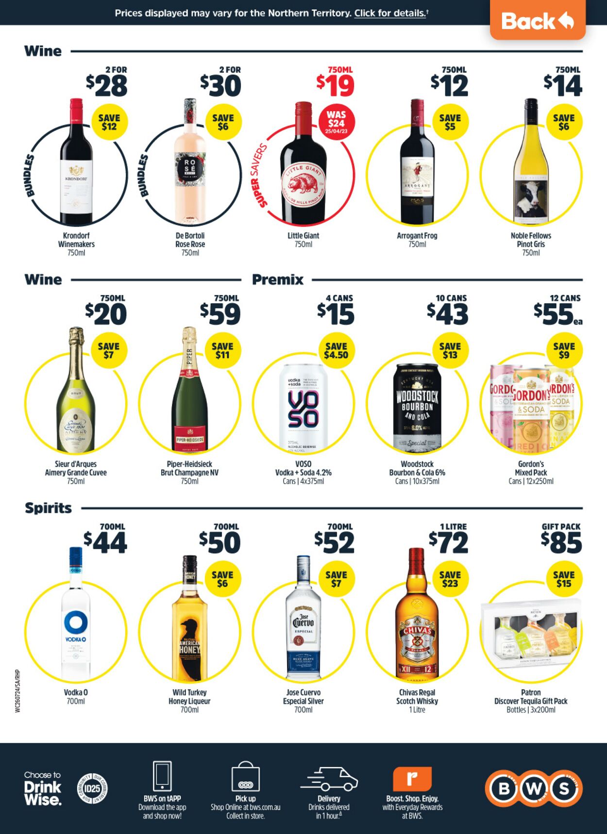 Catalogue Woolworths 26.07.2023 - 01.08.2023