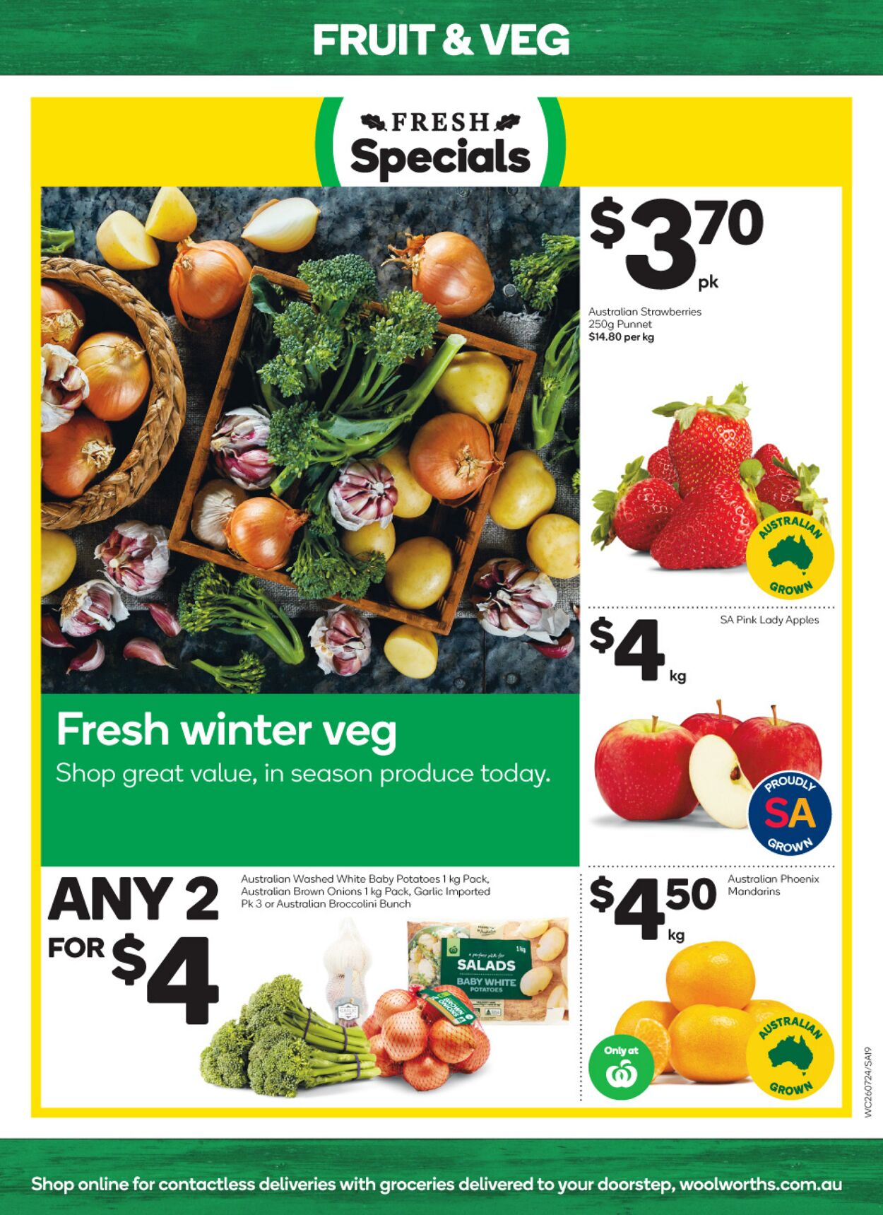 Catalogue Woolworths 26.07.2023 - 01.08.2023