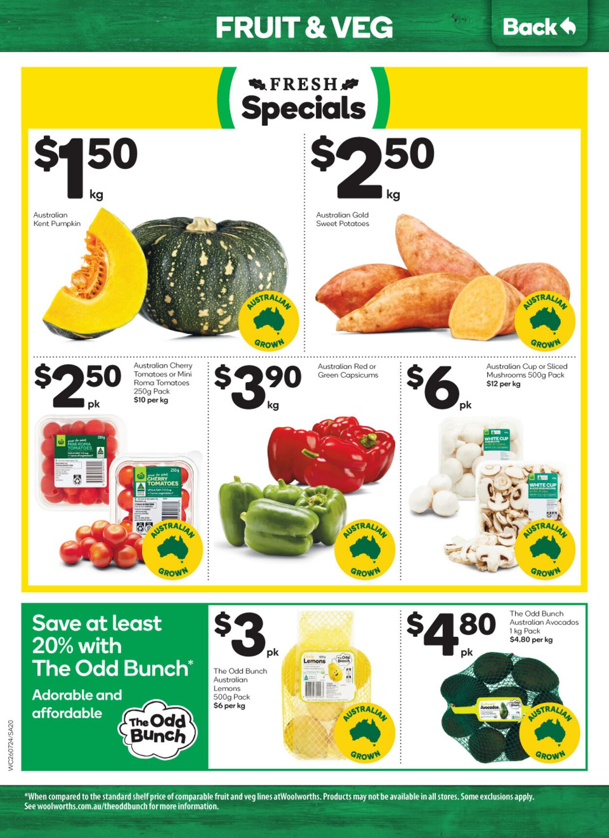 Catalogue Woolworths 26.07.2023 - 01.08.2023