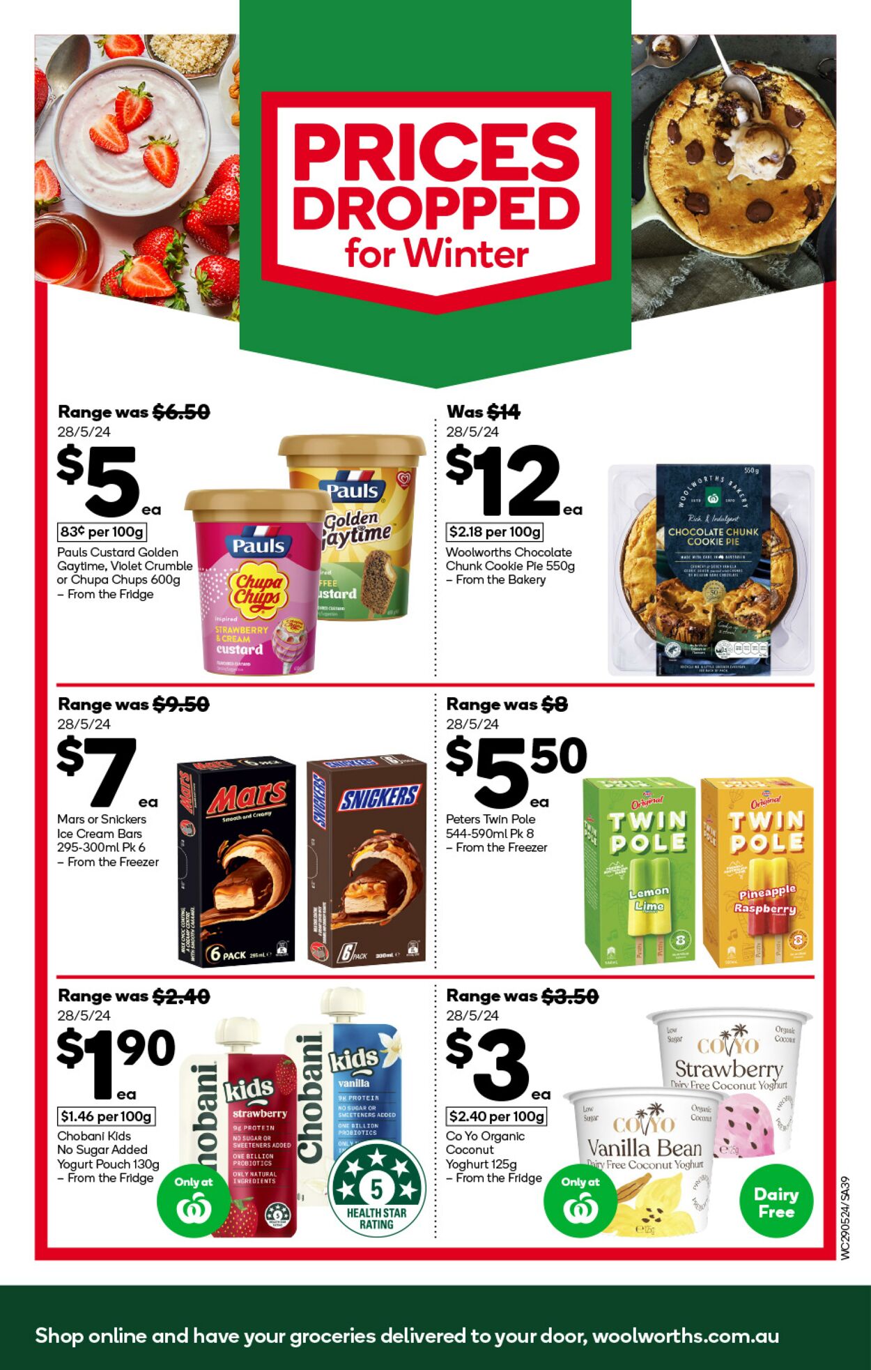 Catalogue Woolworths 29.05.2024 - 04.06.2024