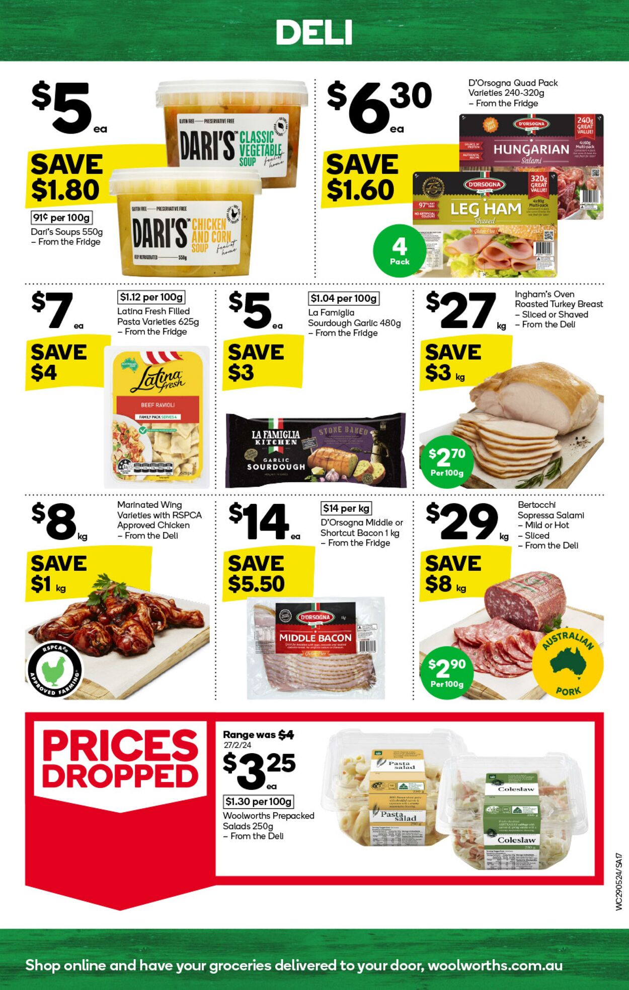 Catalogue Woolworths 29.05.2024 - 04.06.2024