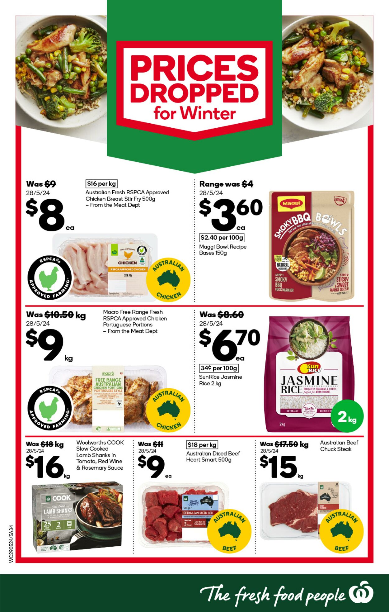 Catalogue Woolworths 29.05.2024 - 04.06.2024