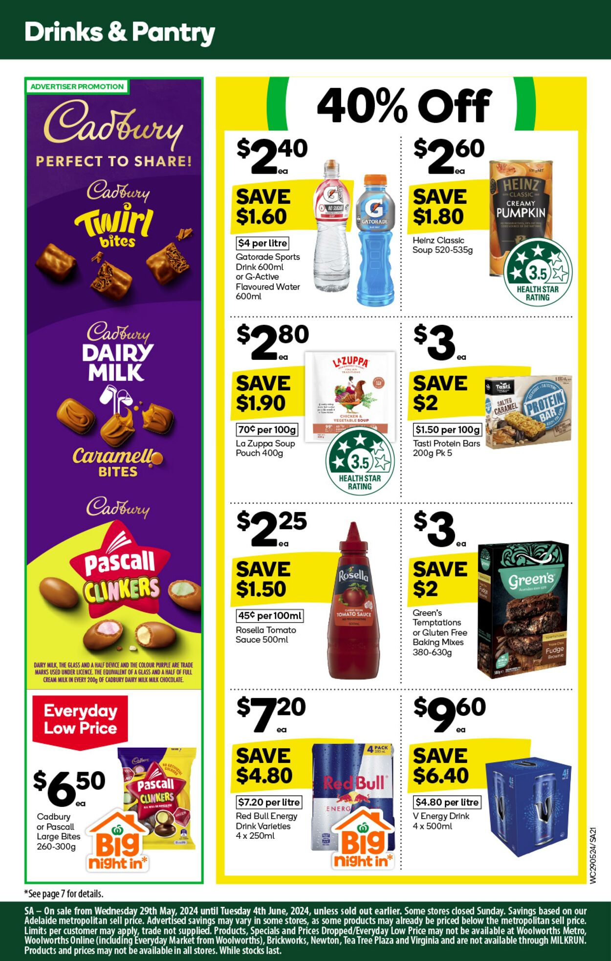 Catalogue Woolworths 29.05.2024 - 04.06.2024