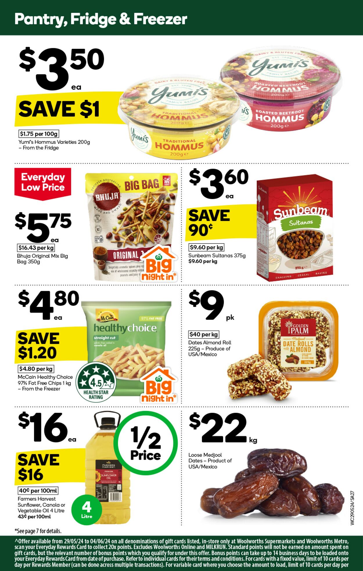 Catalogue Woolworths 29.05.2024 - 04.06.2024