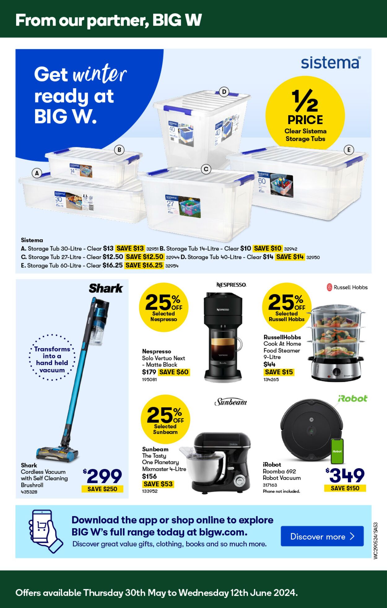 Catalogue Woolworths 29.05.2024 - 04.06.2024