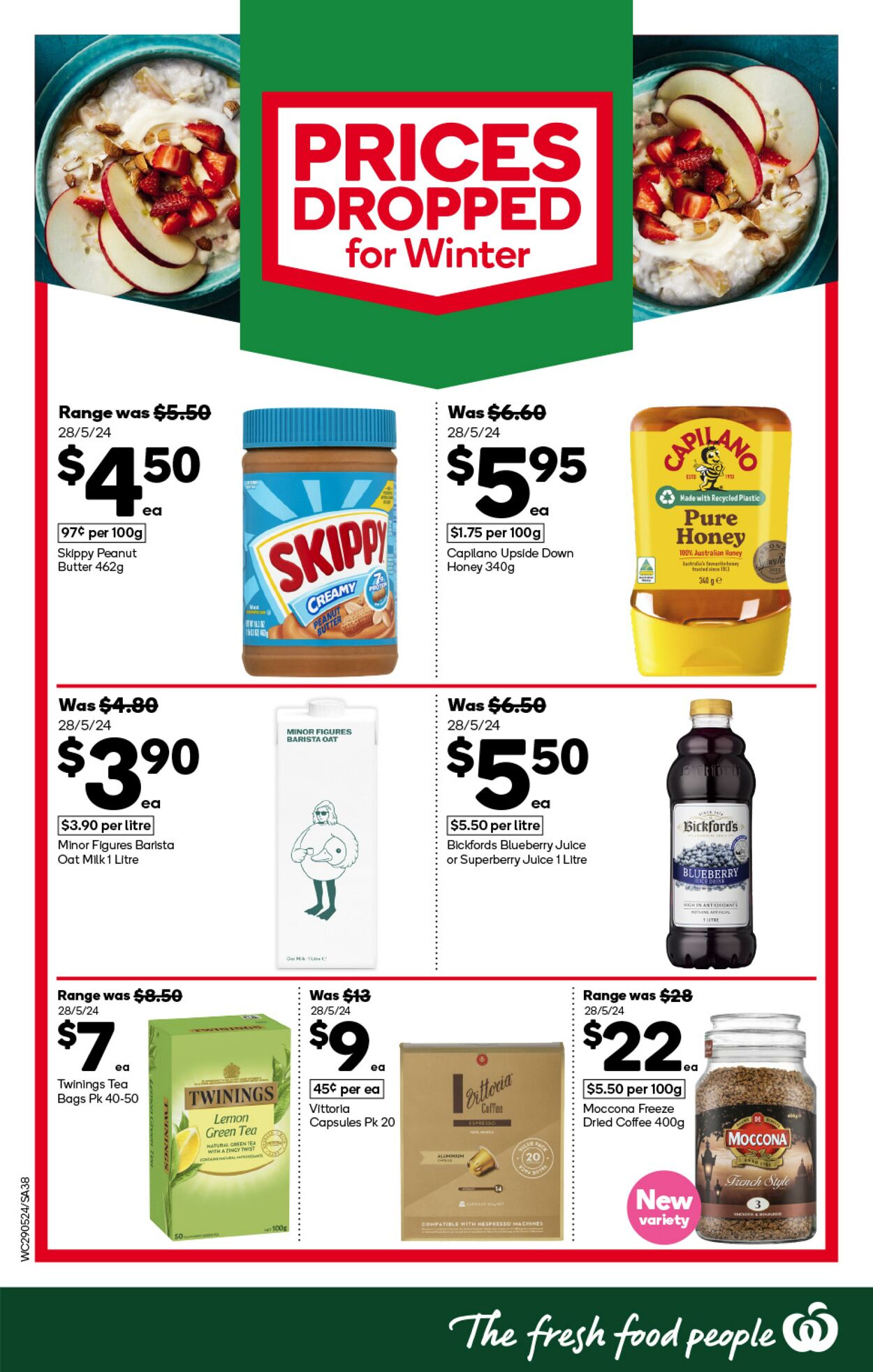 Catalogue Woolworths 29.05.2024 - 04.06.2024