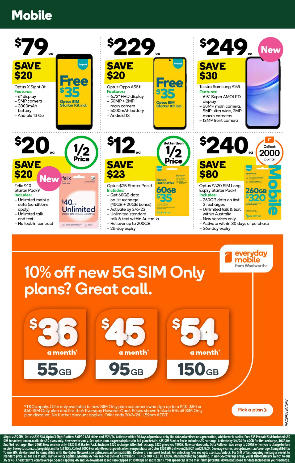 Catalogue Woolworths 29.05.2024 - 04.06.2024