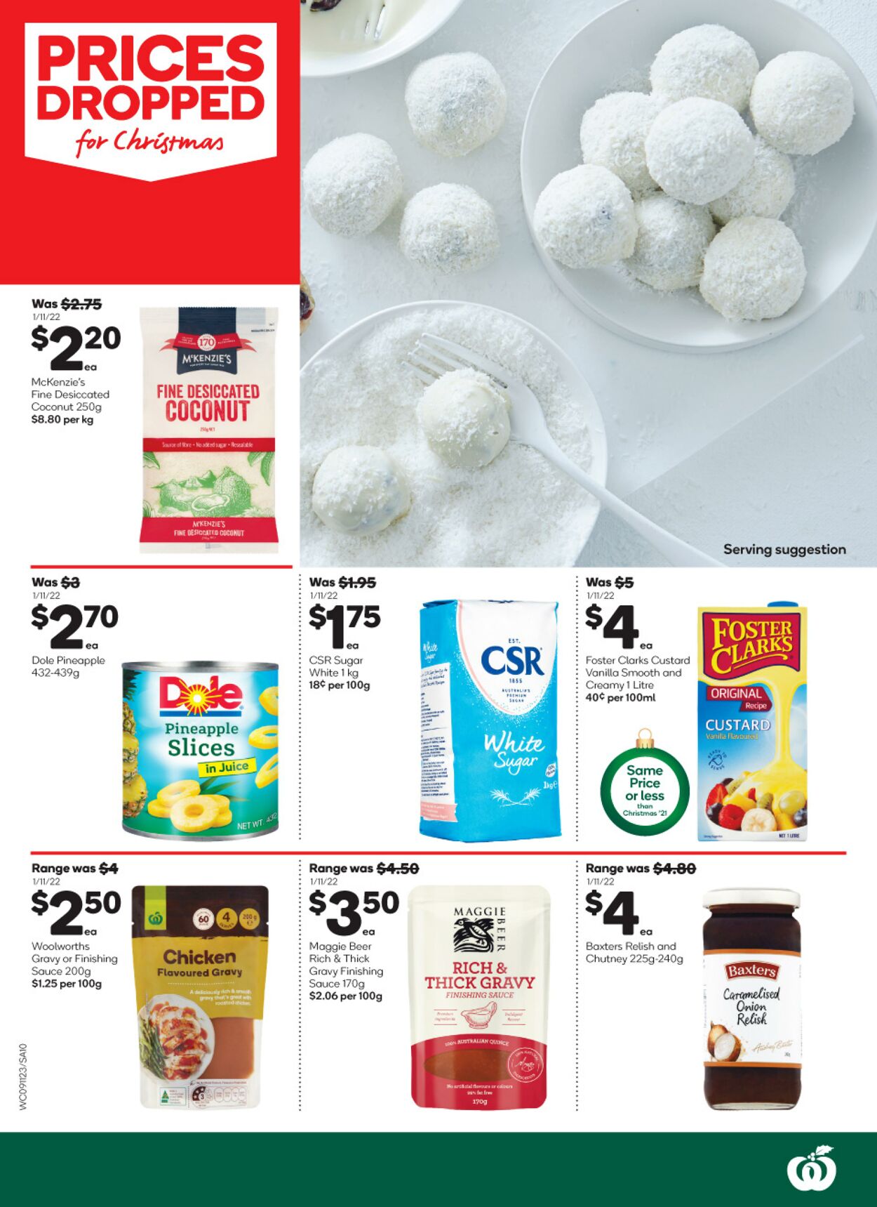 Catalogue Woolworths 09.11.2022 - 15.11.2022