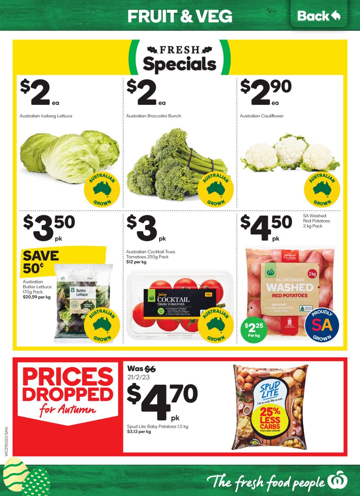 Catalogue Woolworths 29.03.2023 - 04.04.2023