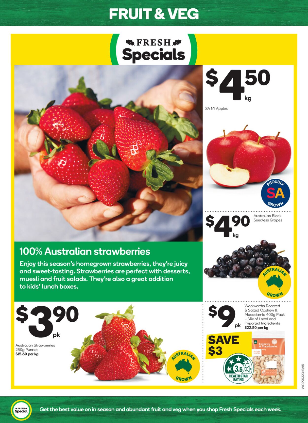 Catalogue Woolworths 29.03.2023 - 04.04.2023