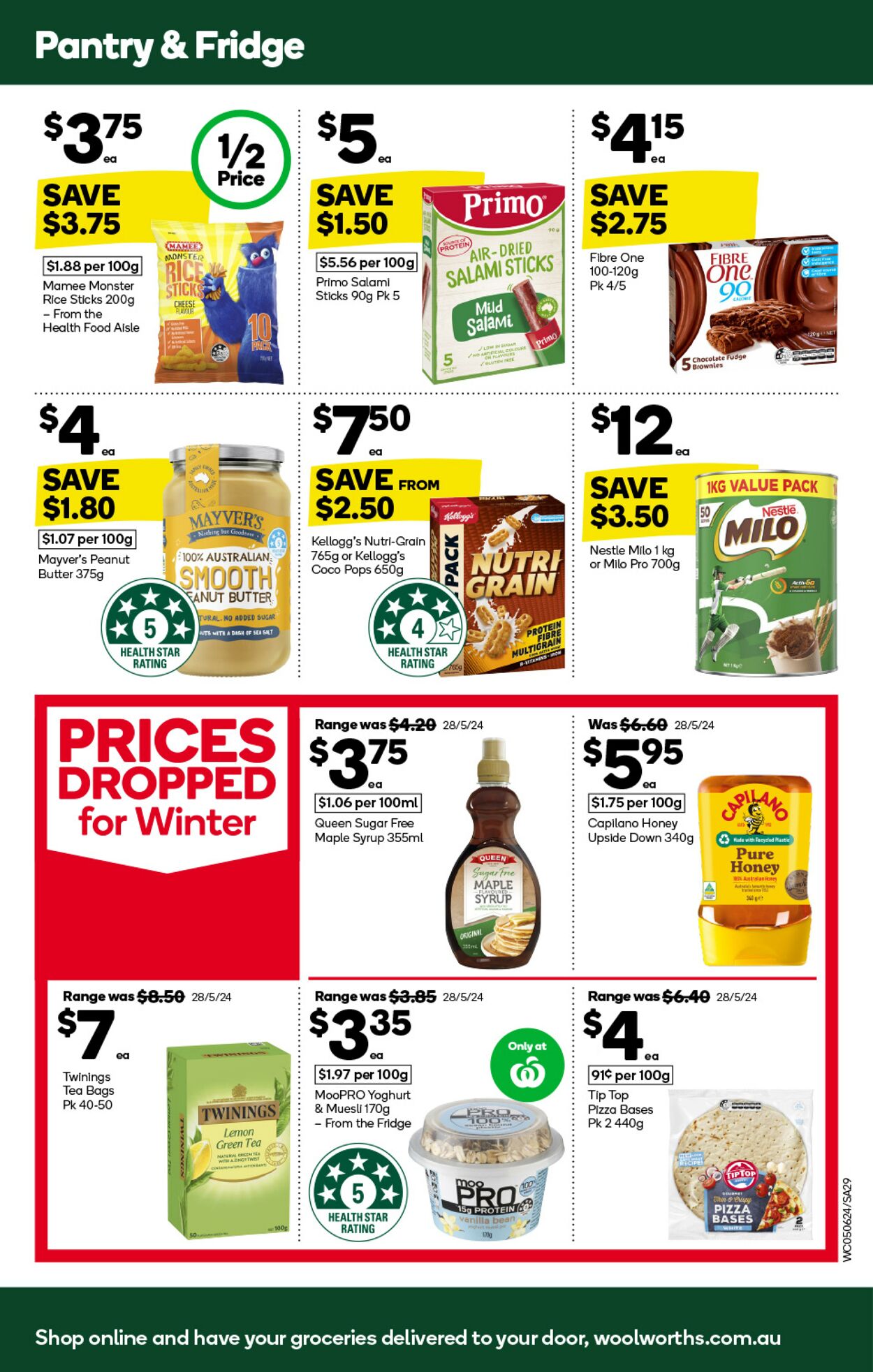 Catalogue Woolworths 05.06.2024 - 11.06.2024