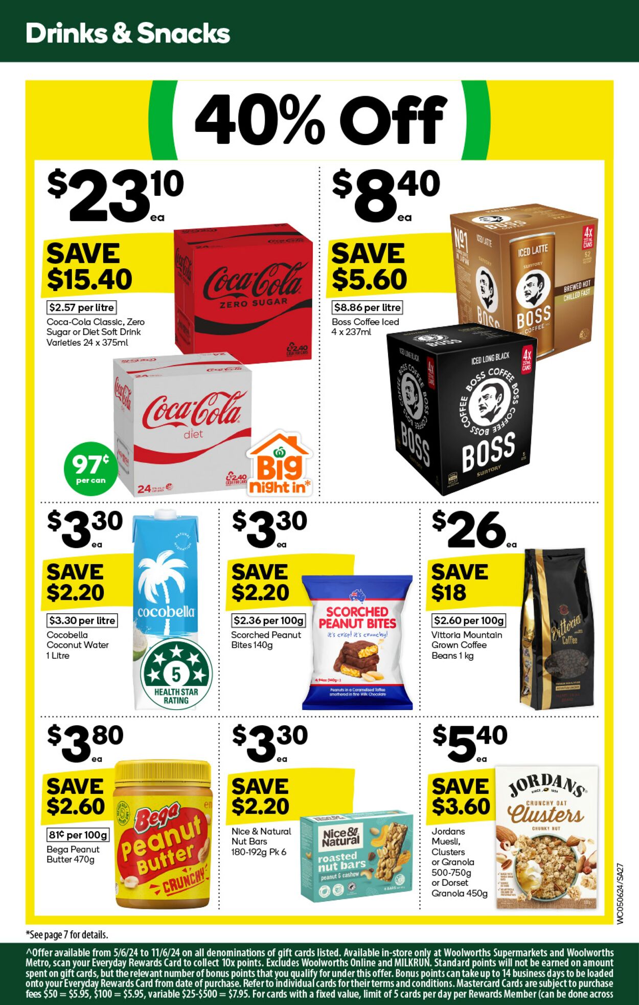 Catalogue Woolworths 05.06.2024 - 11.06.2024