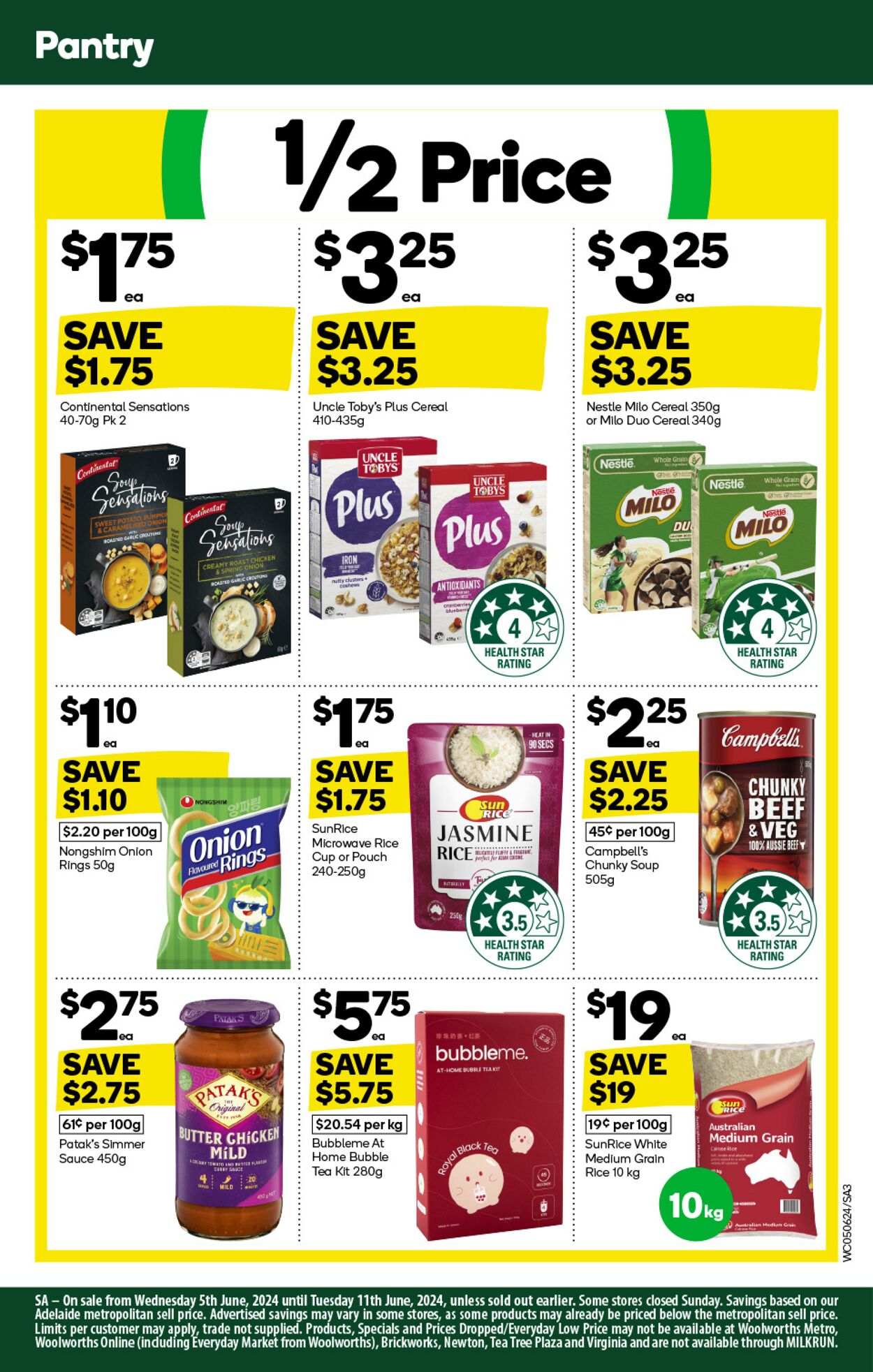 Catalogue Woolworths 05.06.2024 - 11.06.2024