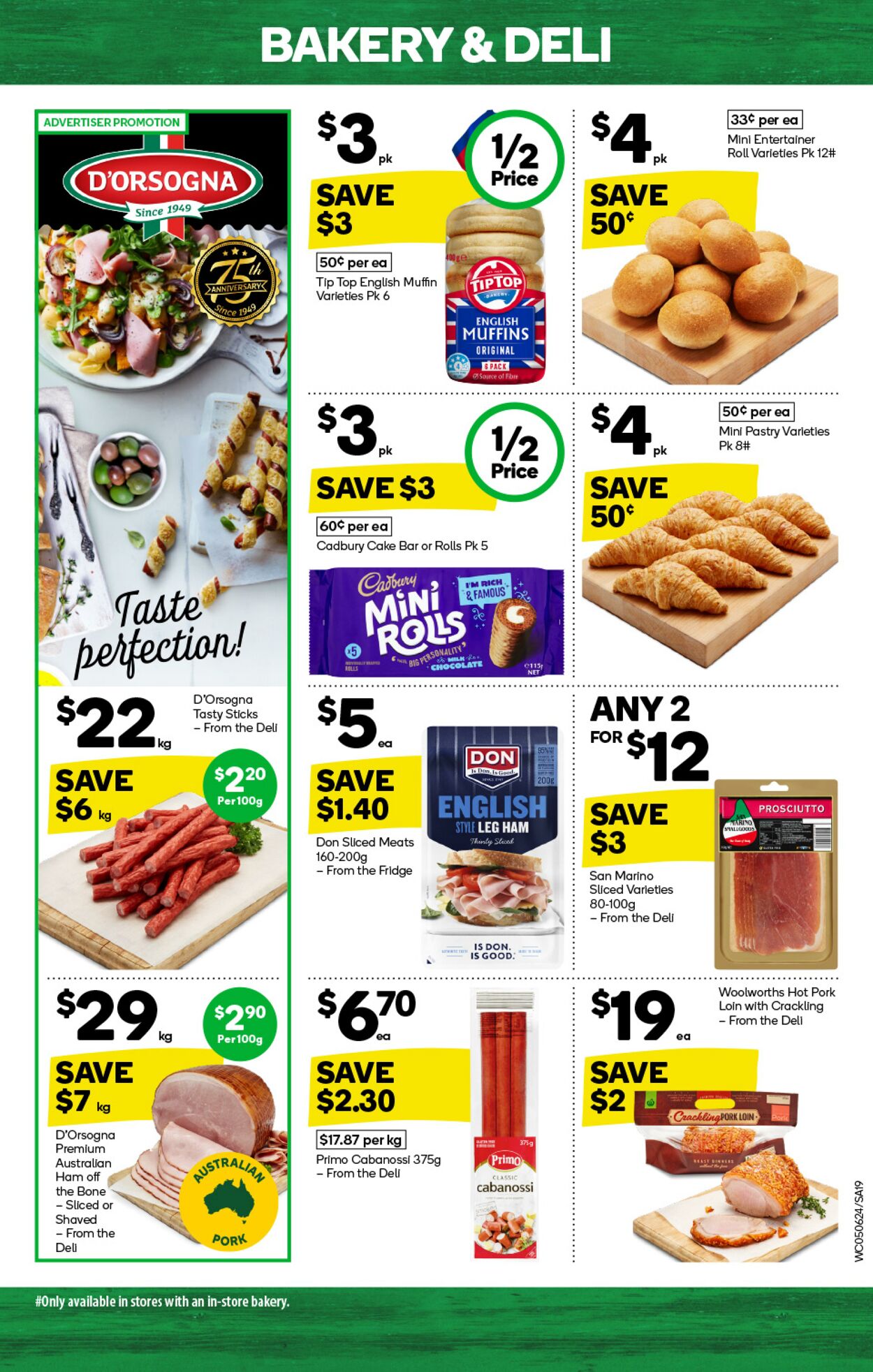 Catalogue Woolworths 05.06.2024 - 11.06.2024