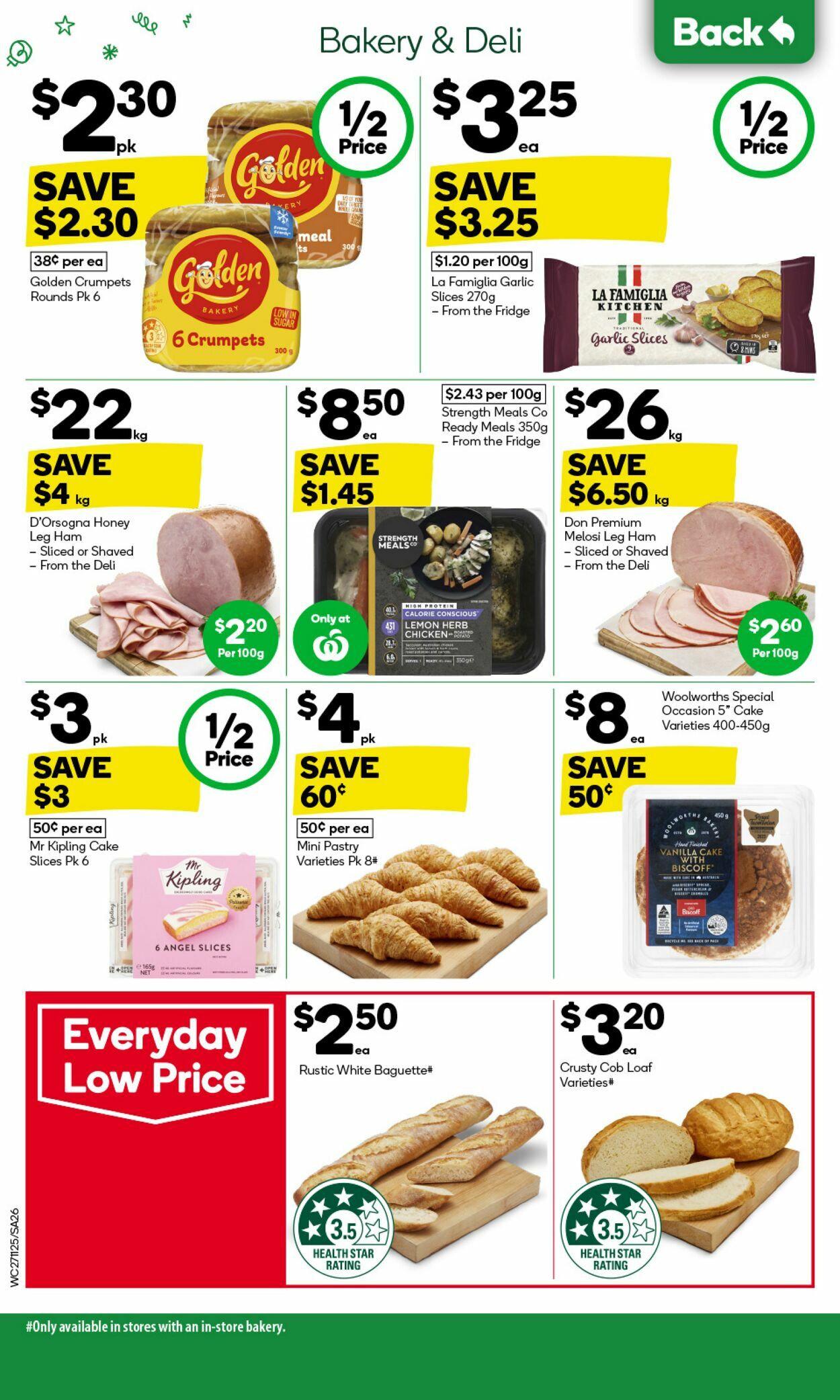 Catalogue Woolworths 27.11.2024 - 03.12.2024