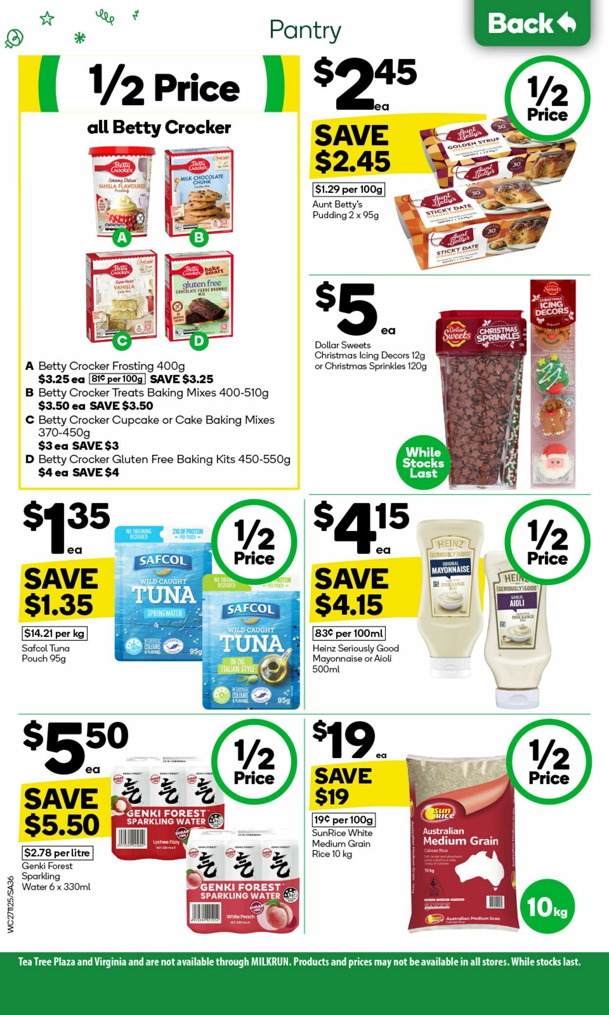 Catalogue Woolworths 27.11.2024 - 03.12.2024