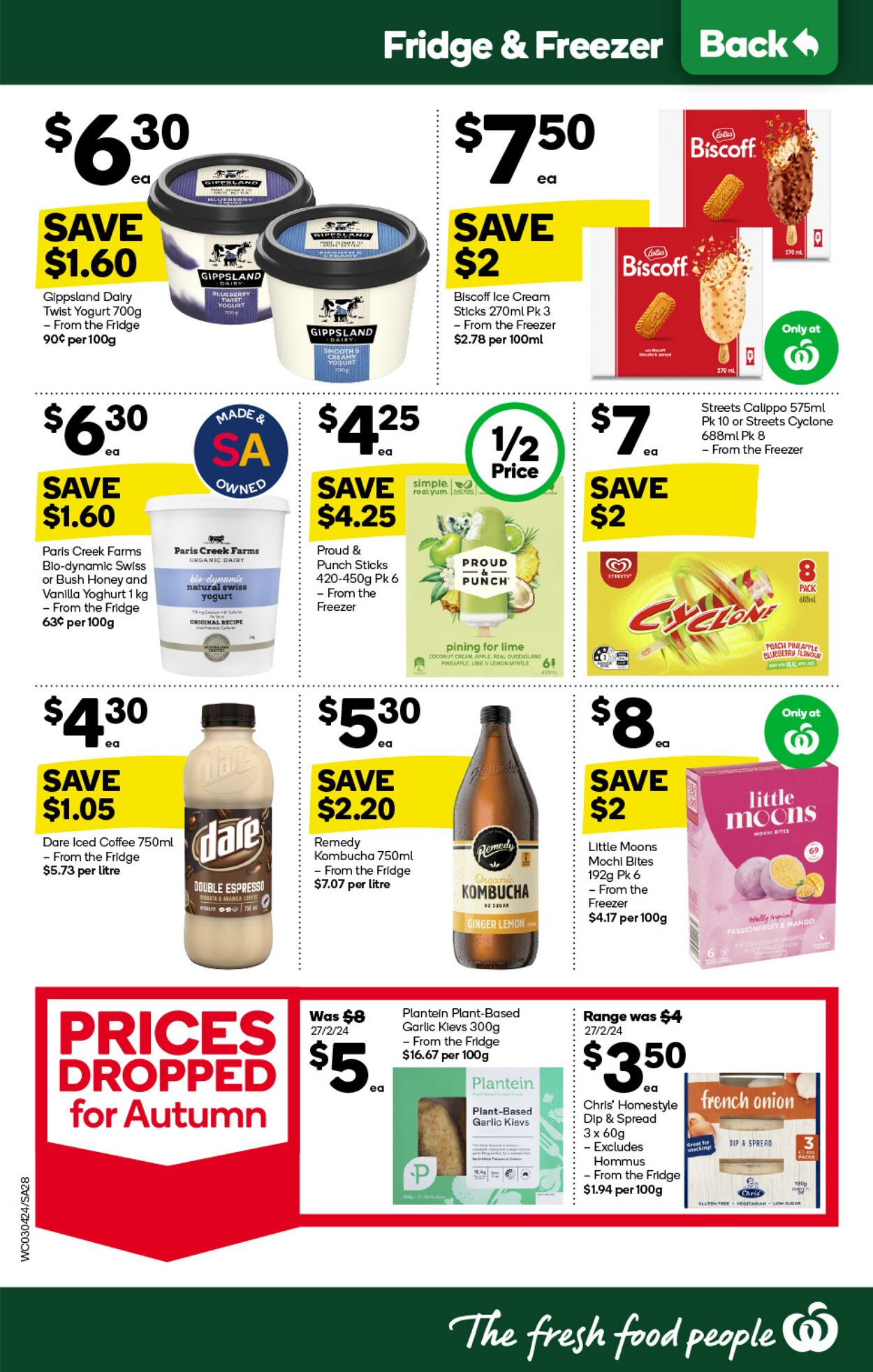 Catalogue Woolworths 03.04.2024 - 09.04.2024