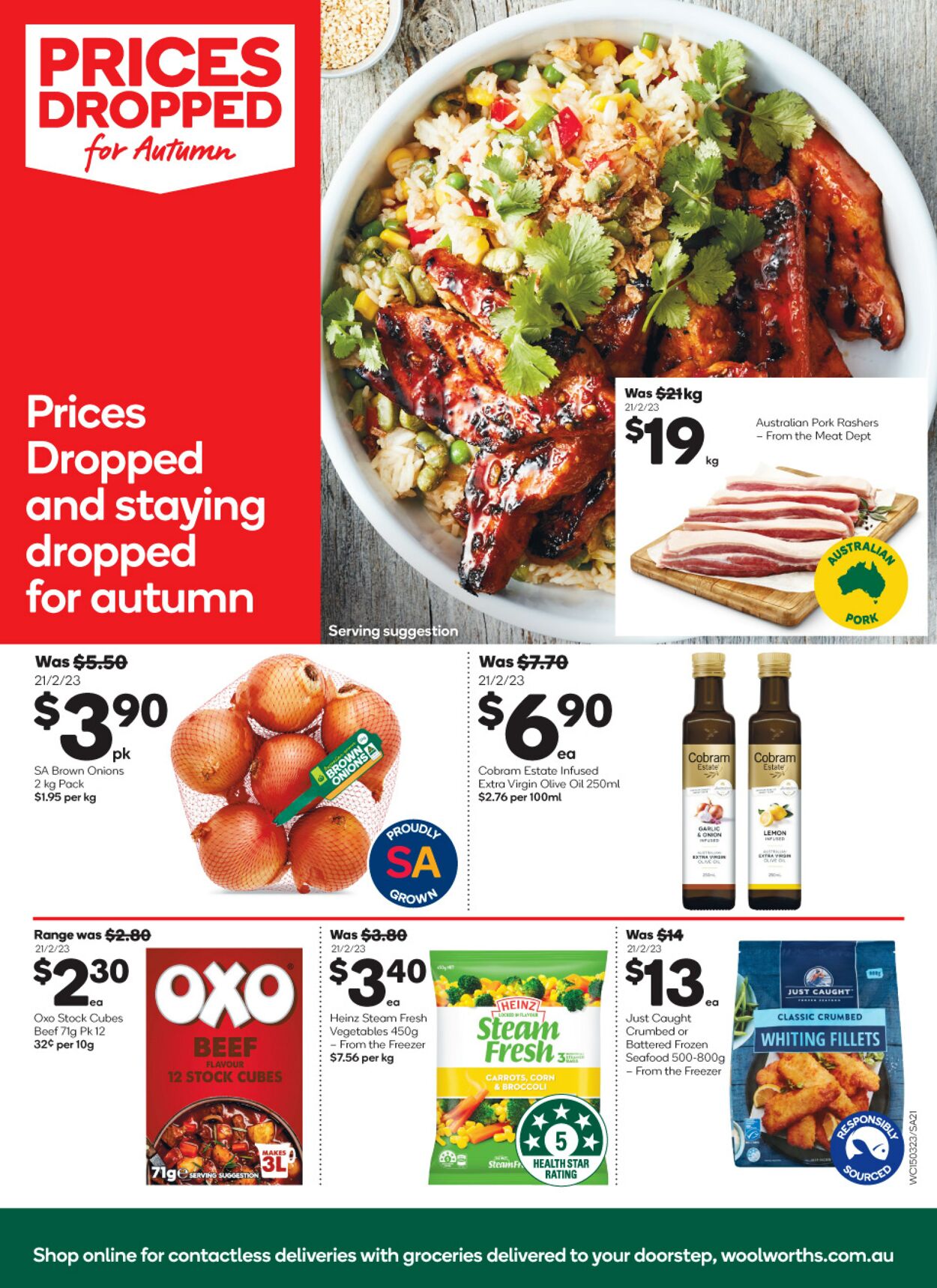 Catalogue Woolworths 15.03.2023 - 21.03.2023