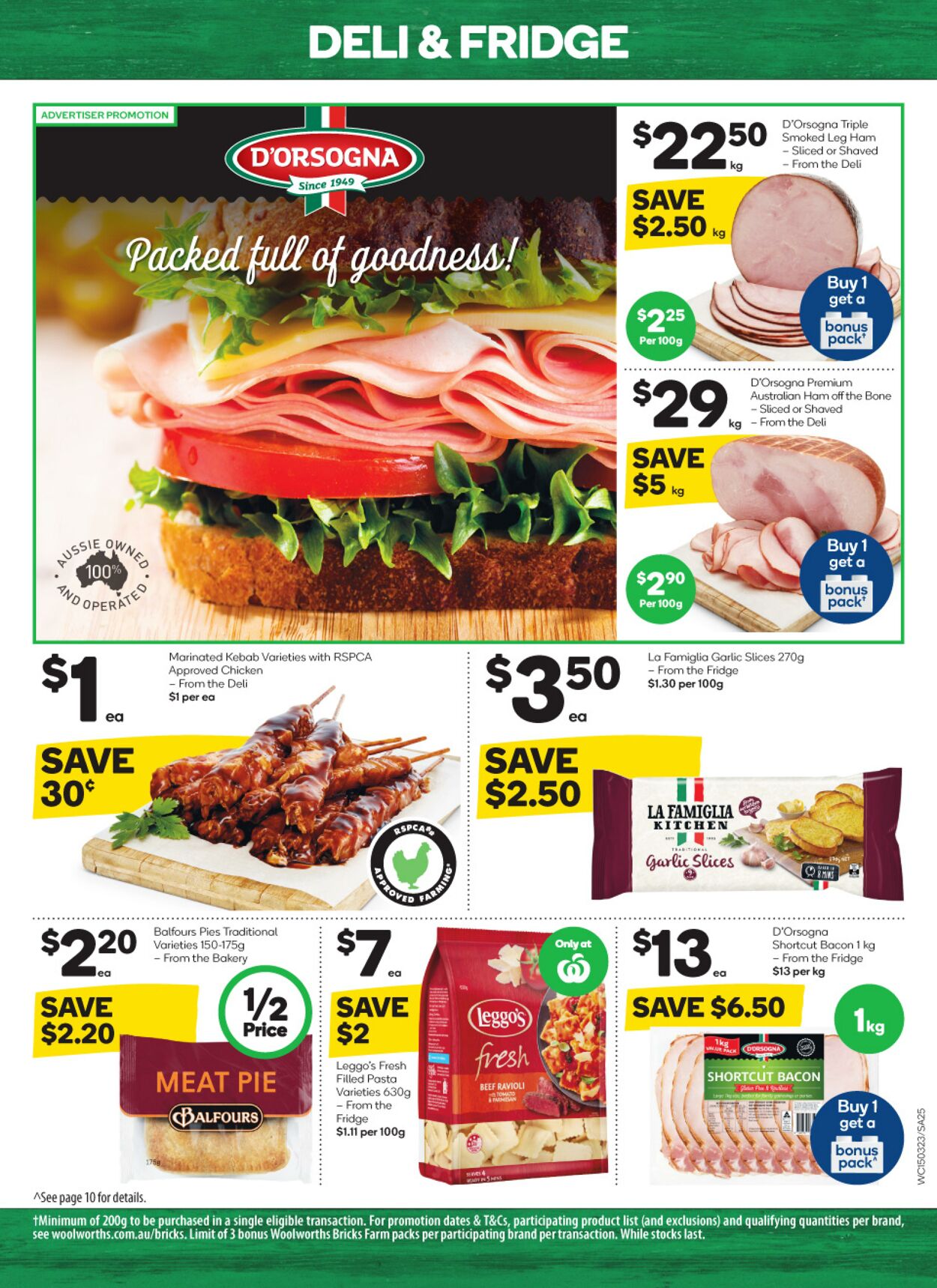 Catalogue Woolworths 15.03.2023 - 21.03.2023