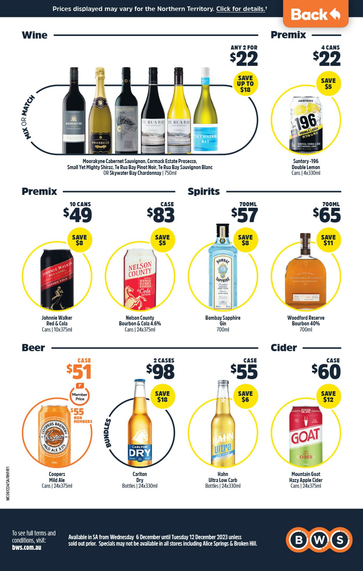 Catalogue Woolworths 06.12.2023 - 12.12.2023