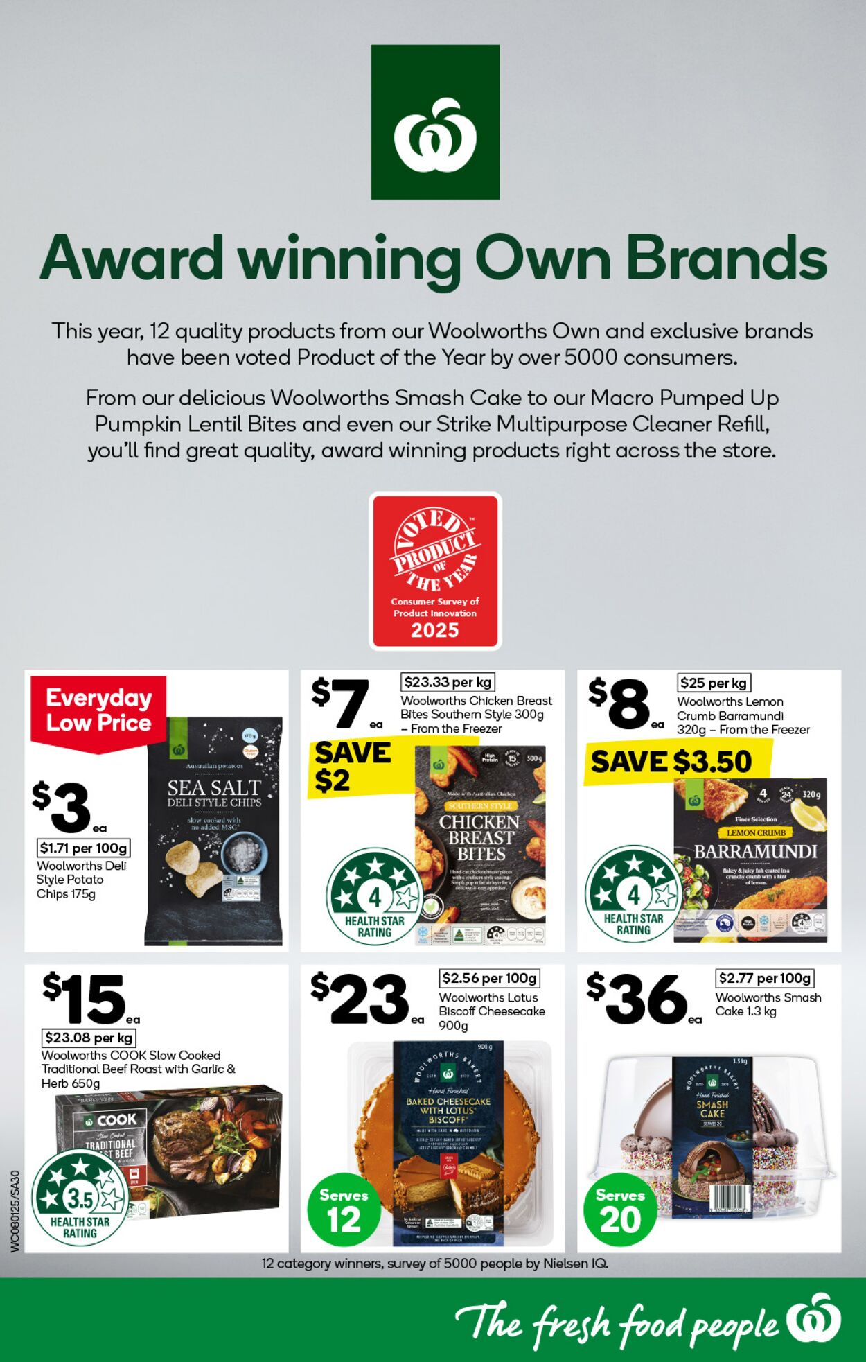 Catalogue Woolworths 08.01.2025 - 14.01.2025