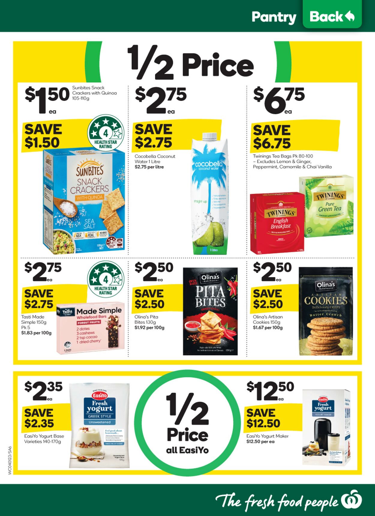 Catalogue Woolworths 04.01.2023 - 10.01.2023