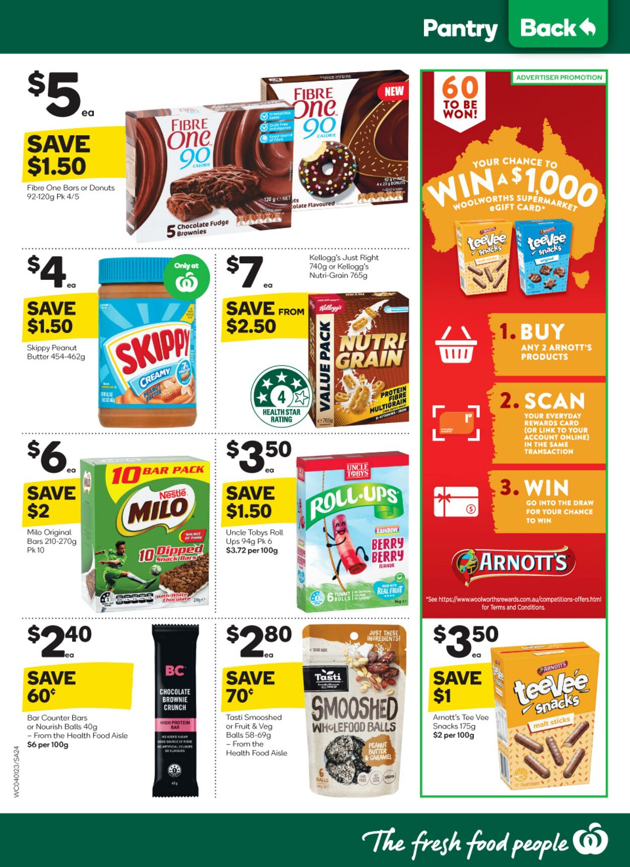 Catalogue Woolworths 04.01.2023 - 10.01.2023