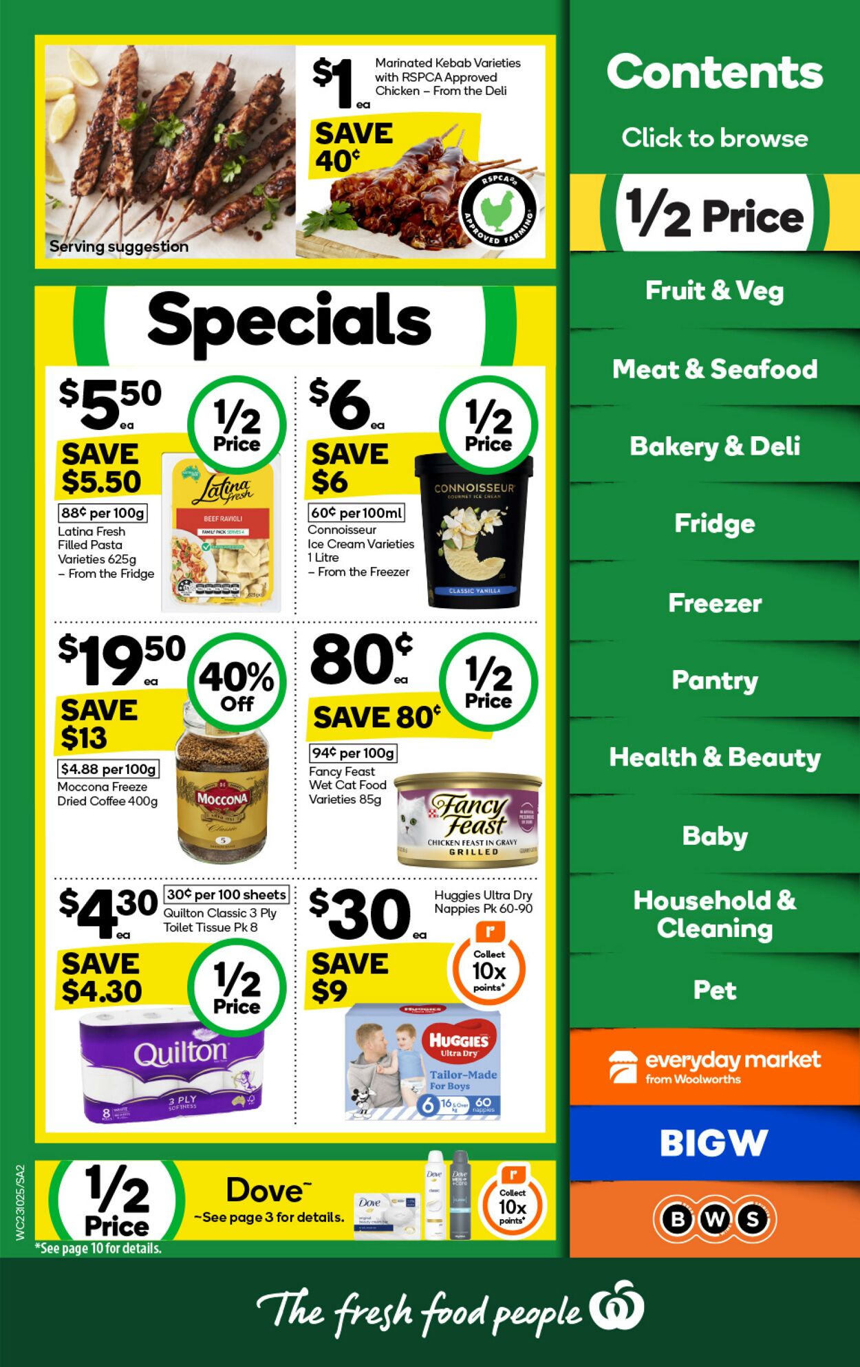 Catalogue Woolworths 23.10.2024 - 29.10.2024