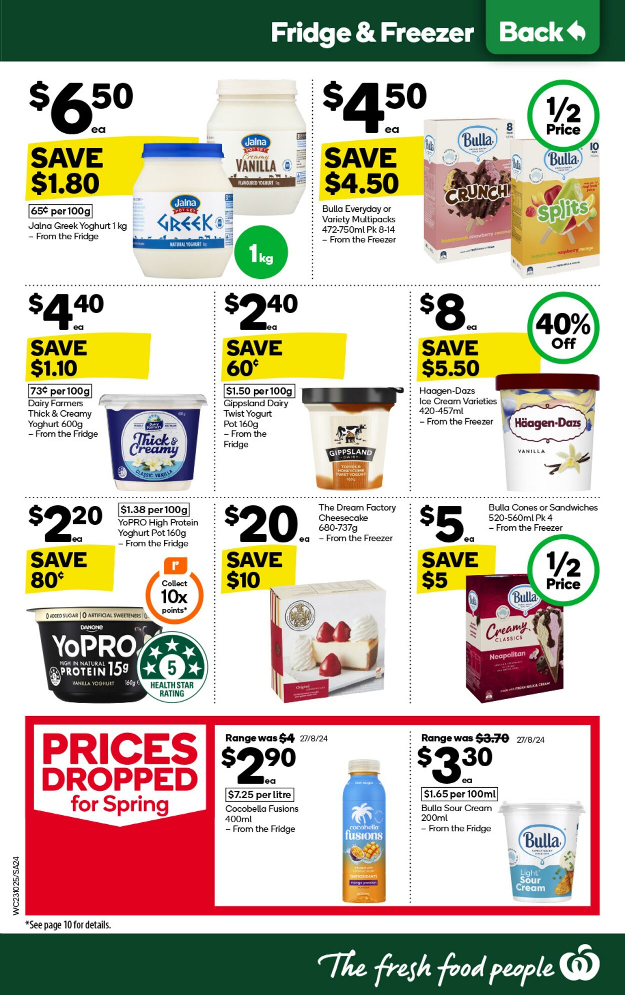 Catalogue Woolworths 23.10.2024 - 29.10.2024