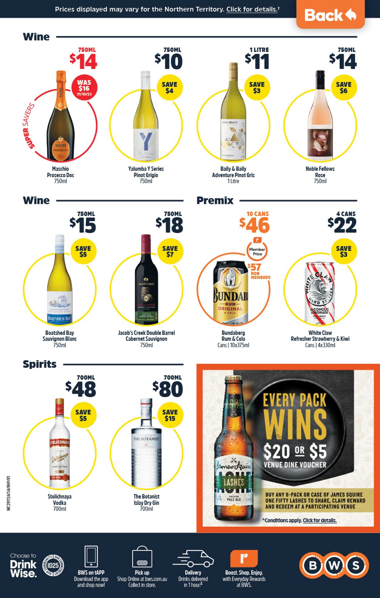 Catalogue Woolworths 29.11.2023 - 05.12.2023