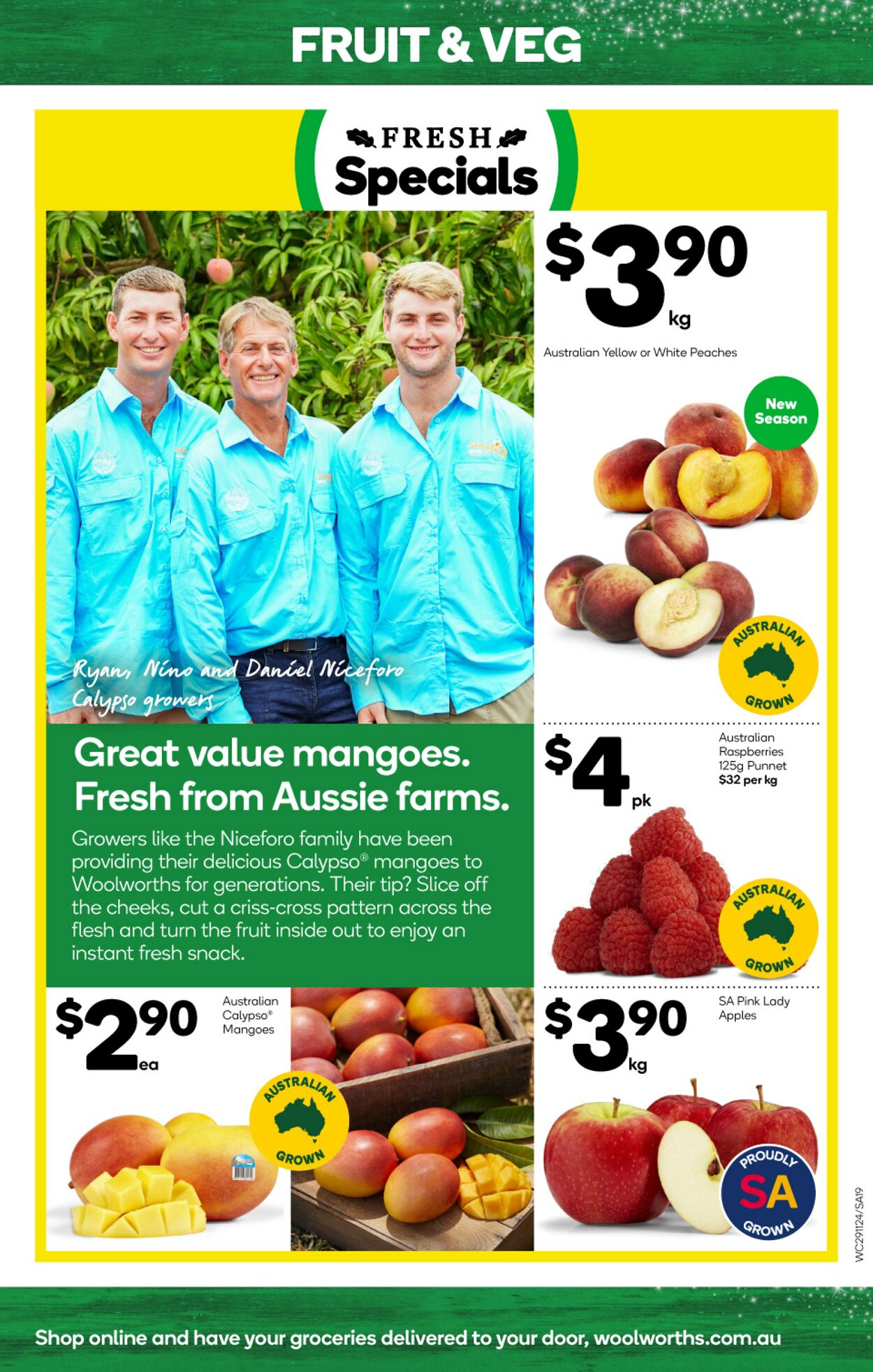 Catalogue Woolworths 29.11.2023 - 05.12.2023
