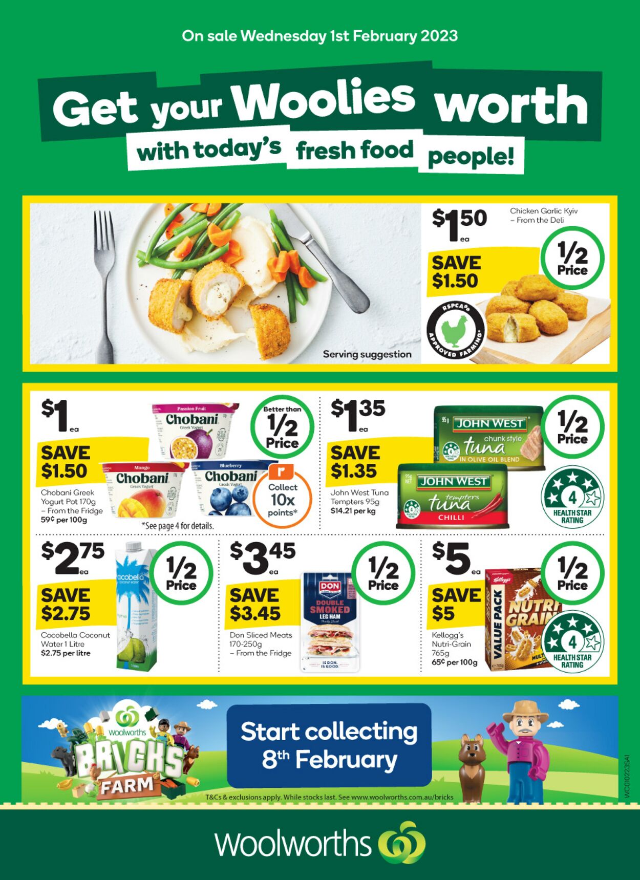 Catalogue Woolworths 01.02.2023 - 07.02.2023