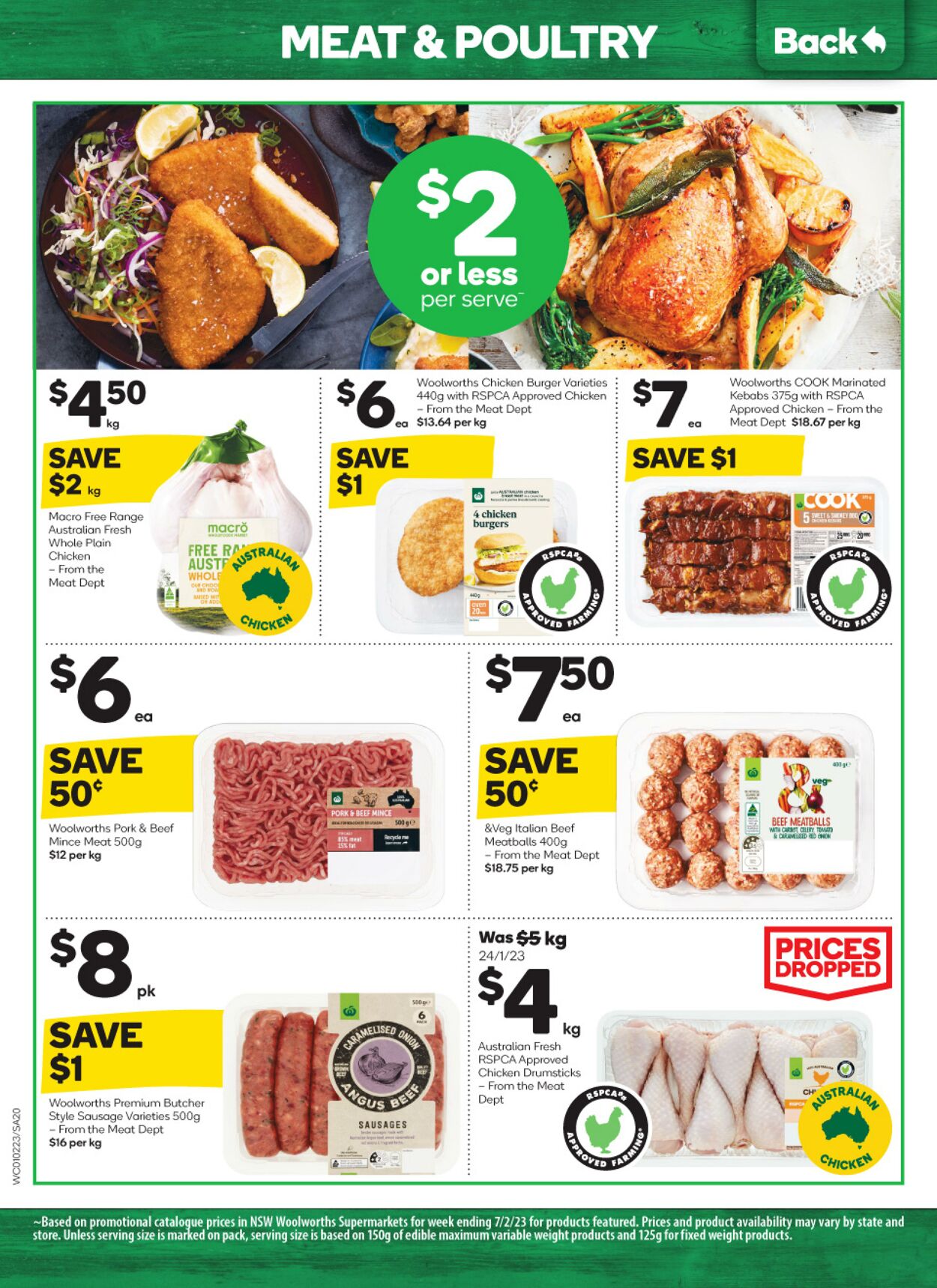 Catalogue Woolworths 01.02.2023 - 07.02.2023