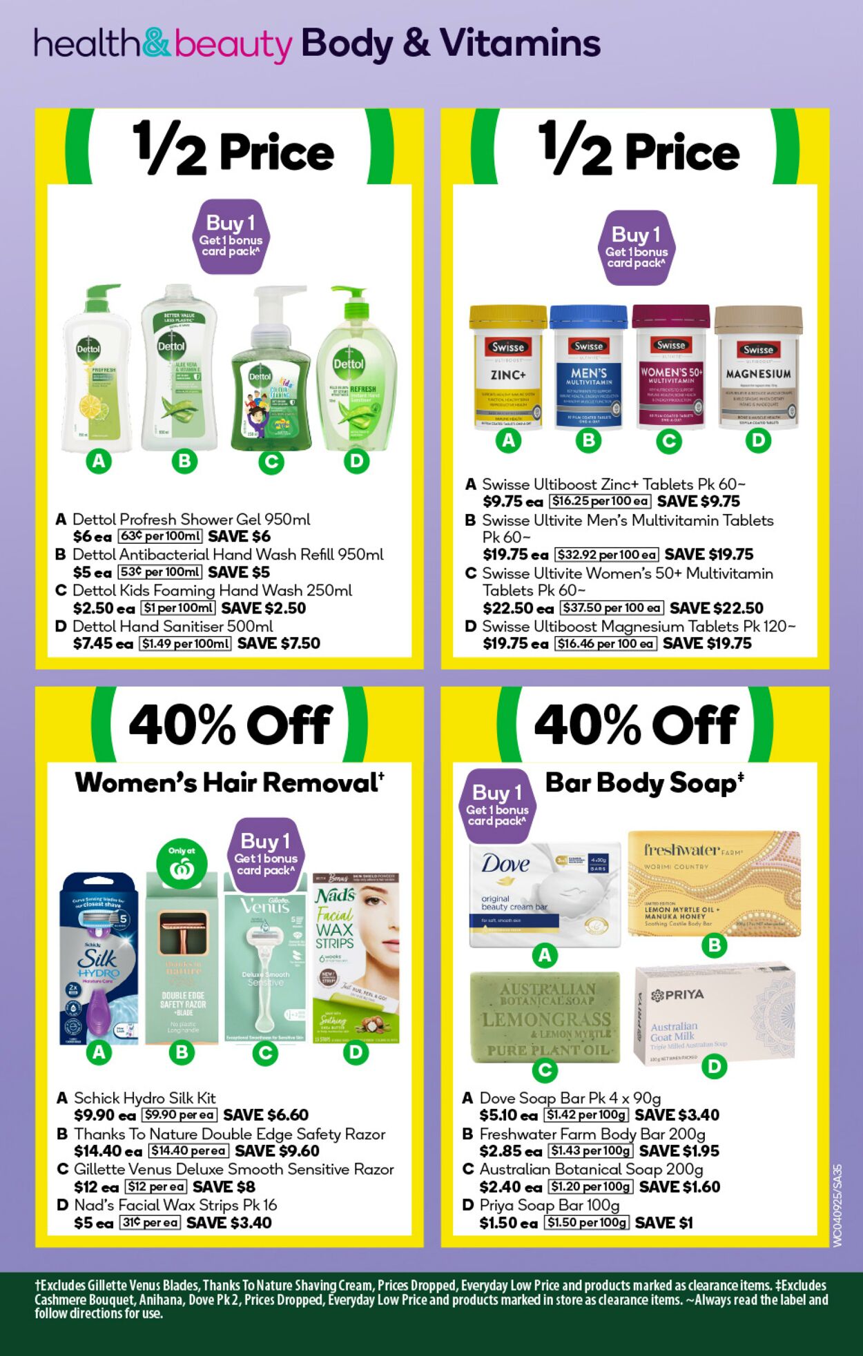 Catalogue Woolworths 04.09.2024 - 10.09.2024