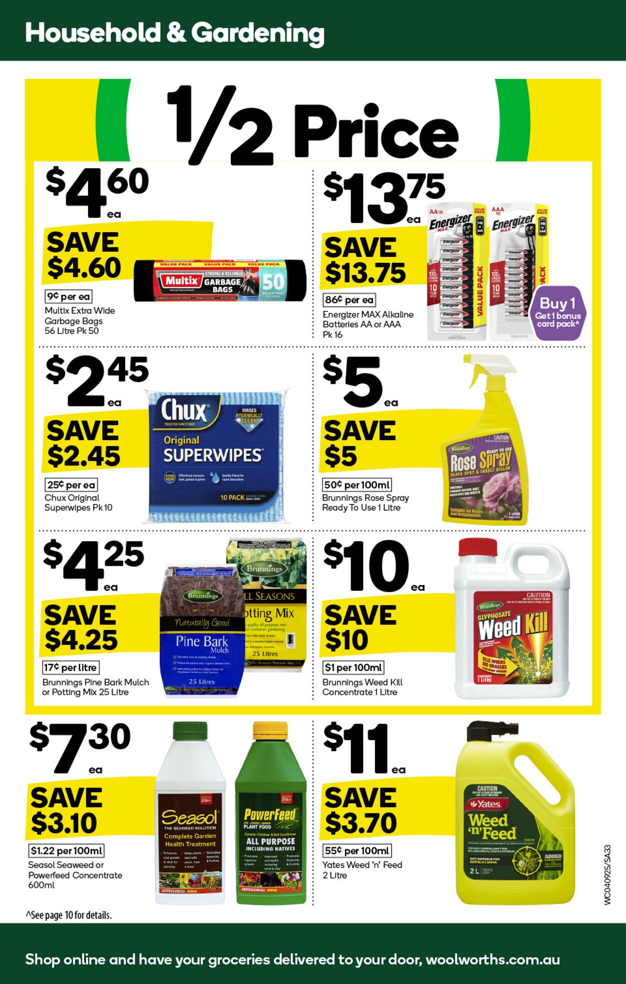 Catalogue Woolworths 04.09.2024 - 10.09.2024