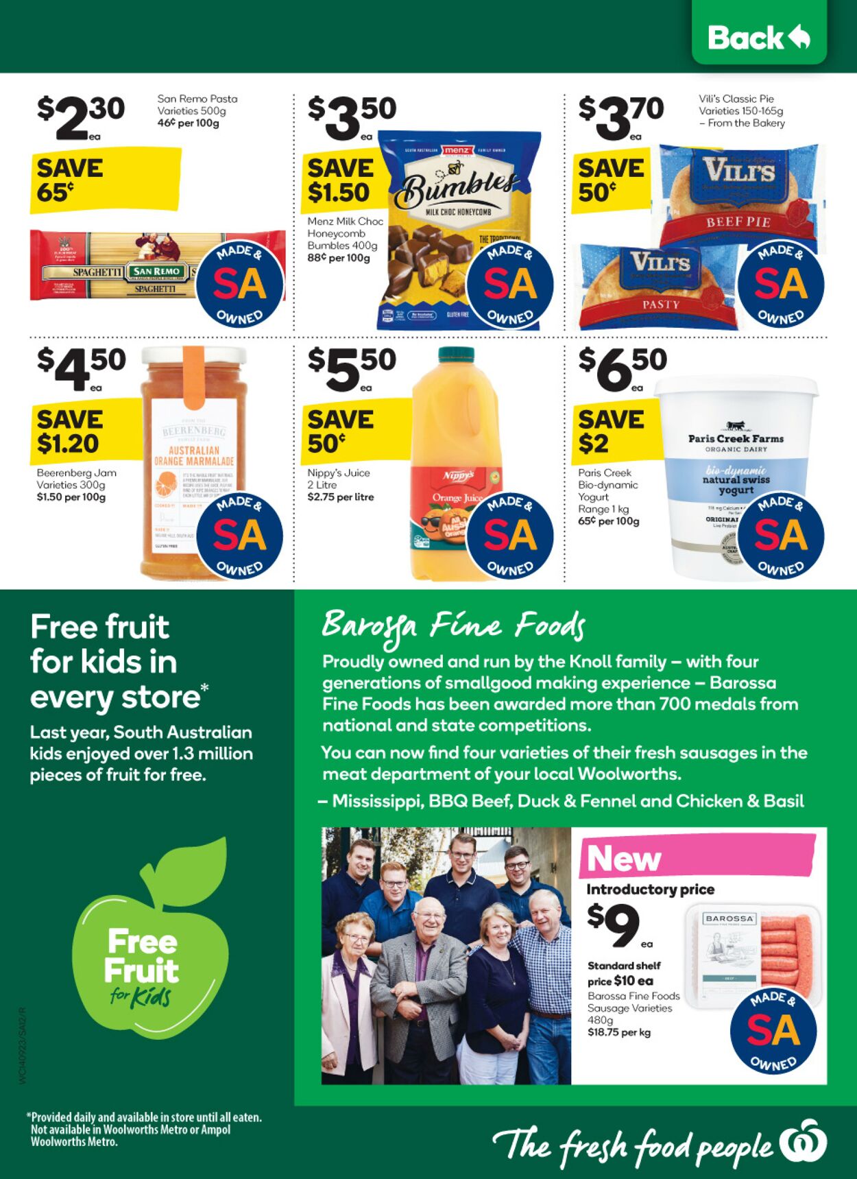 Catalogue Woolworths 14.09.2022 - 20.09.2022