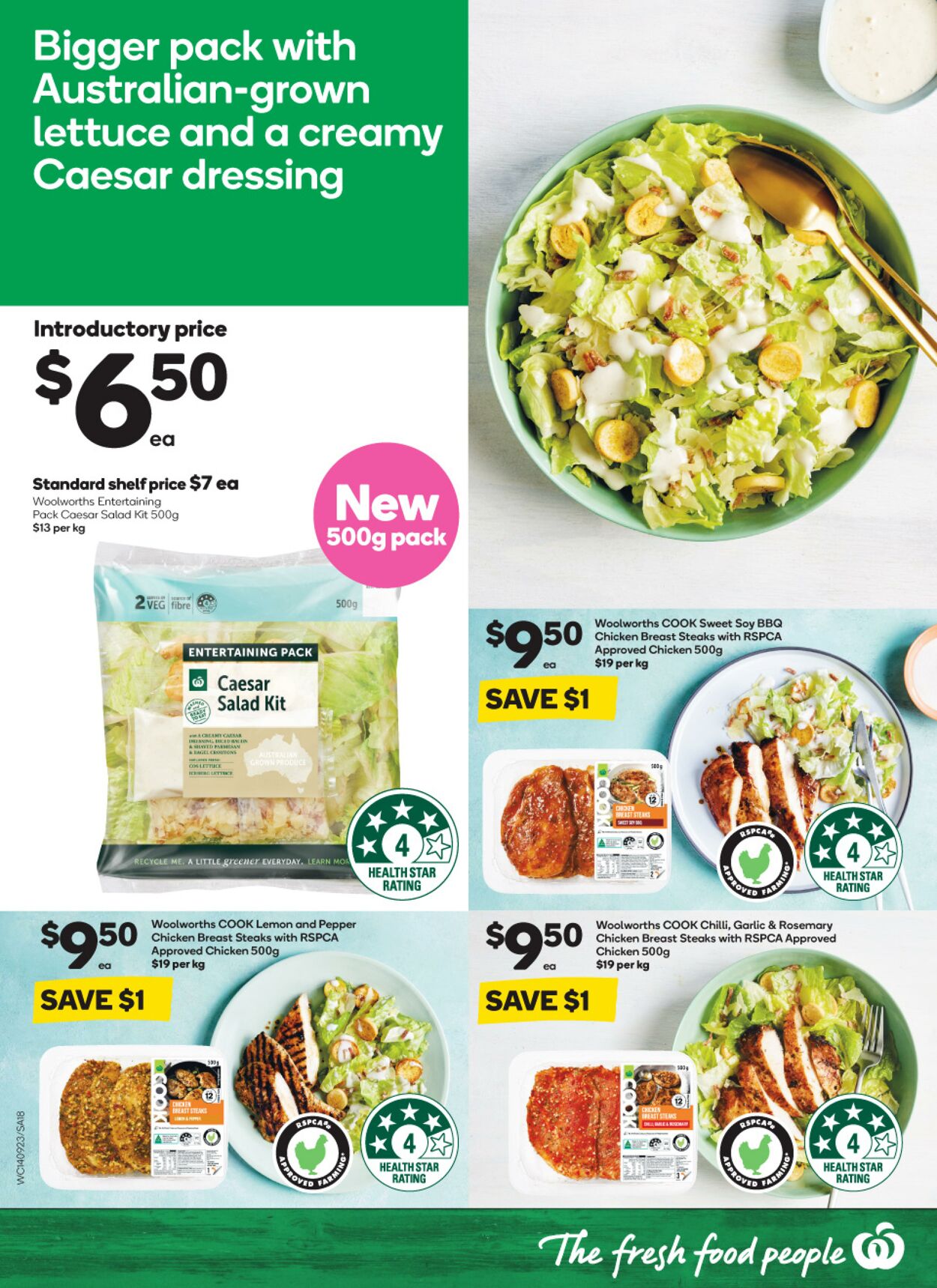 Catalogue Woolworths 14.09.2022 - 20.09.2022