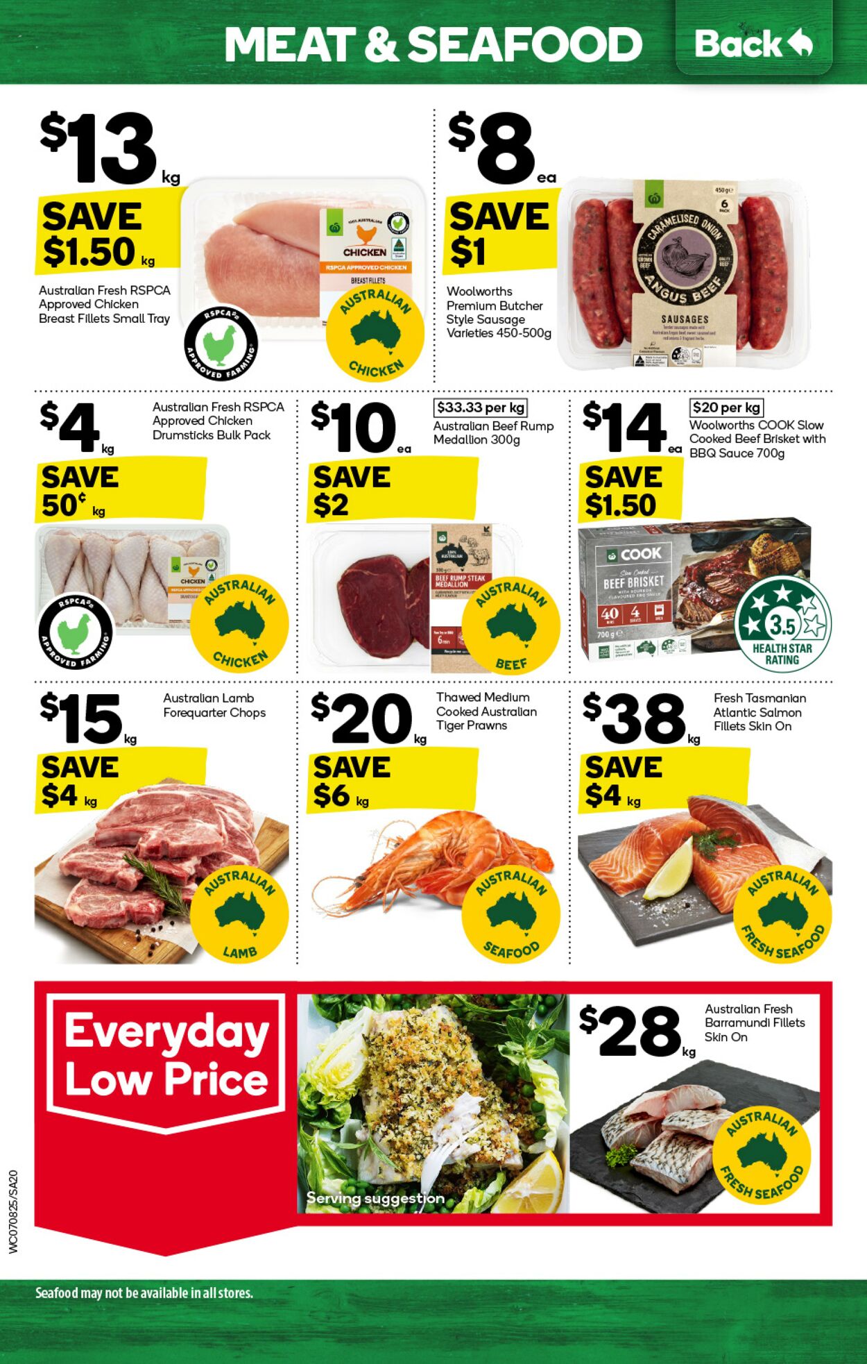 Catalogue Woolworths 07.08.2024 - 13.08.2024