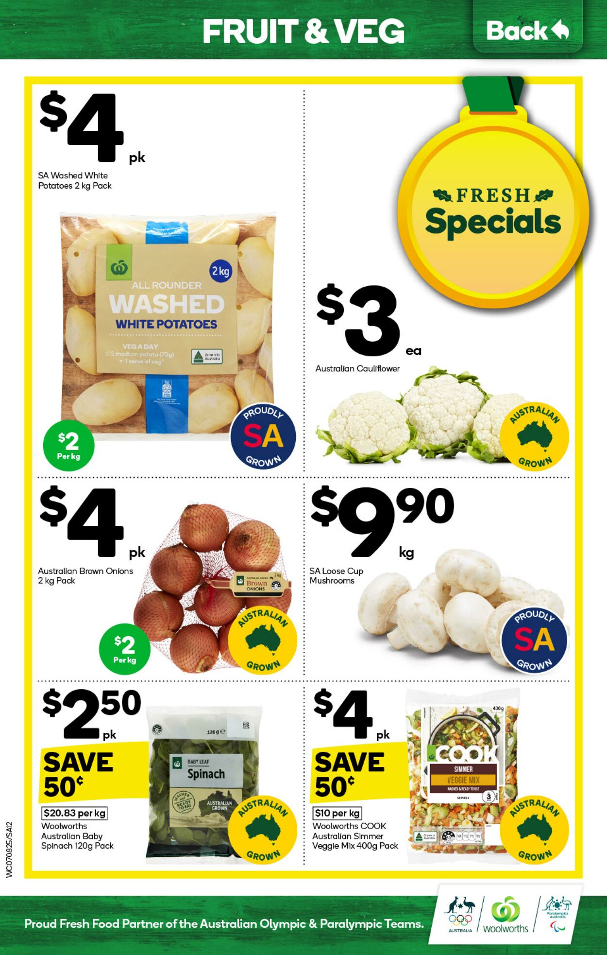 Catalogue Woolworths 07.08.2024 - 13.08.2024