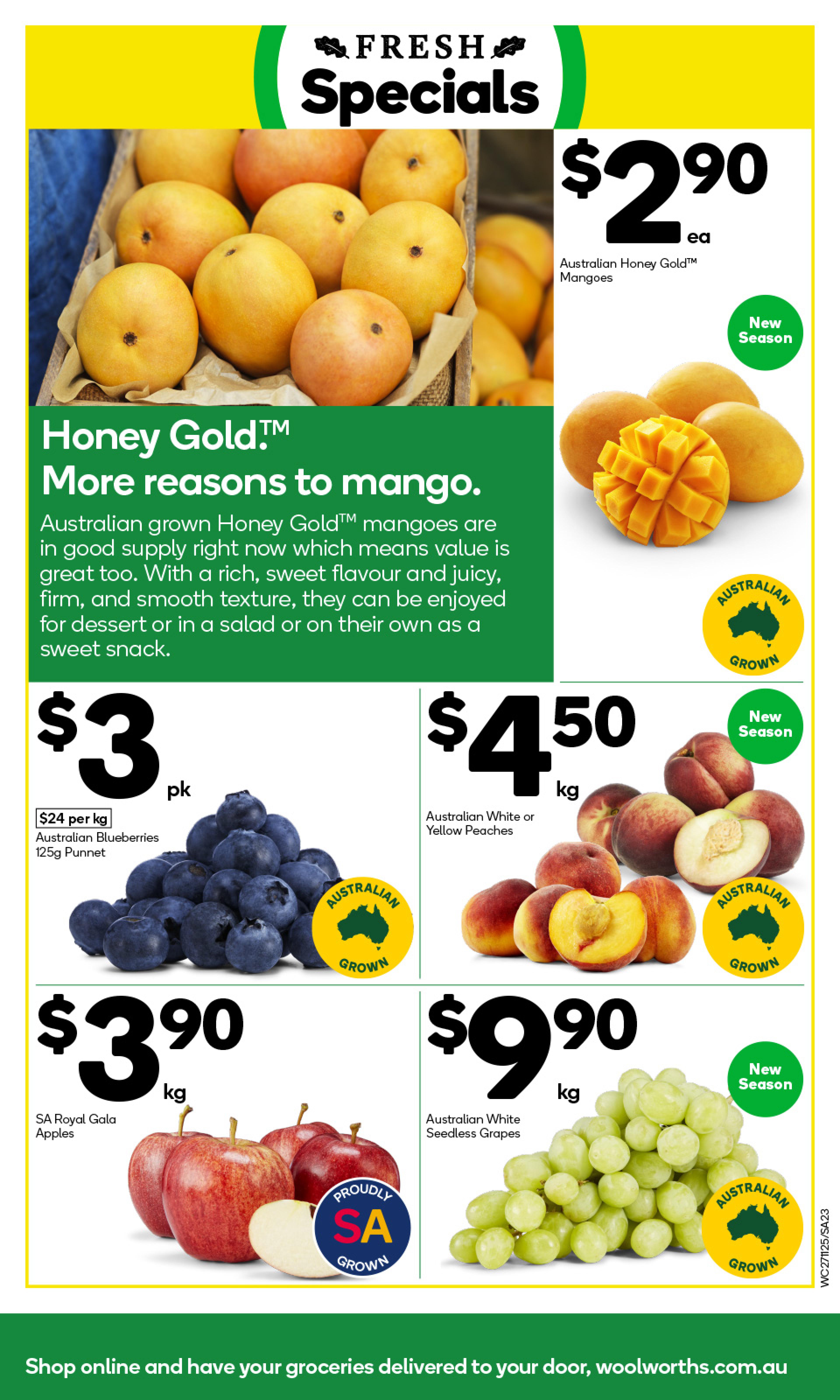 Catalogue Woolworths 27.11.2024 - 03.12.2024