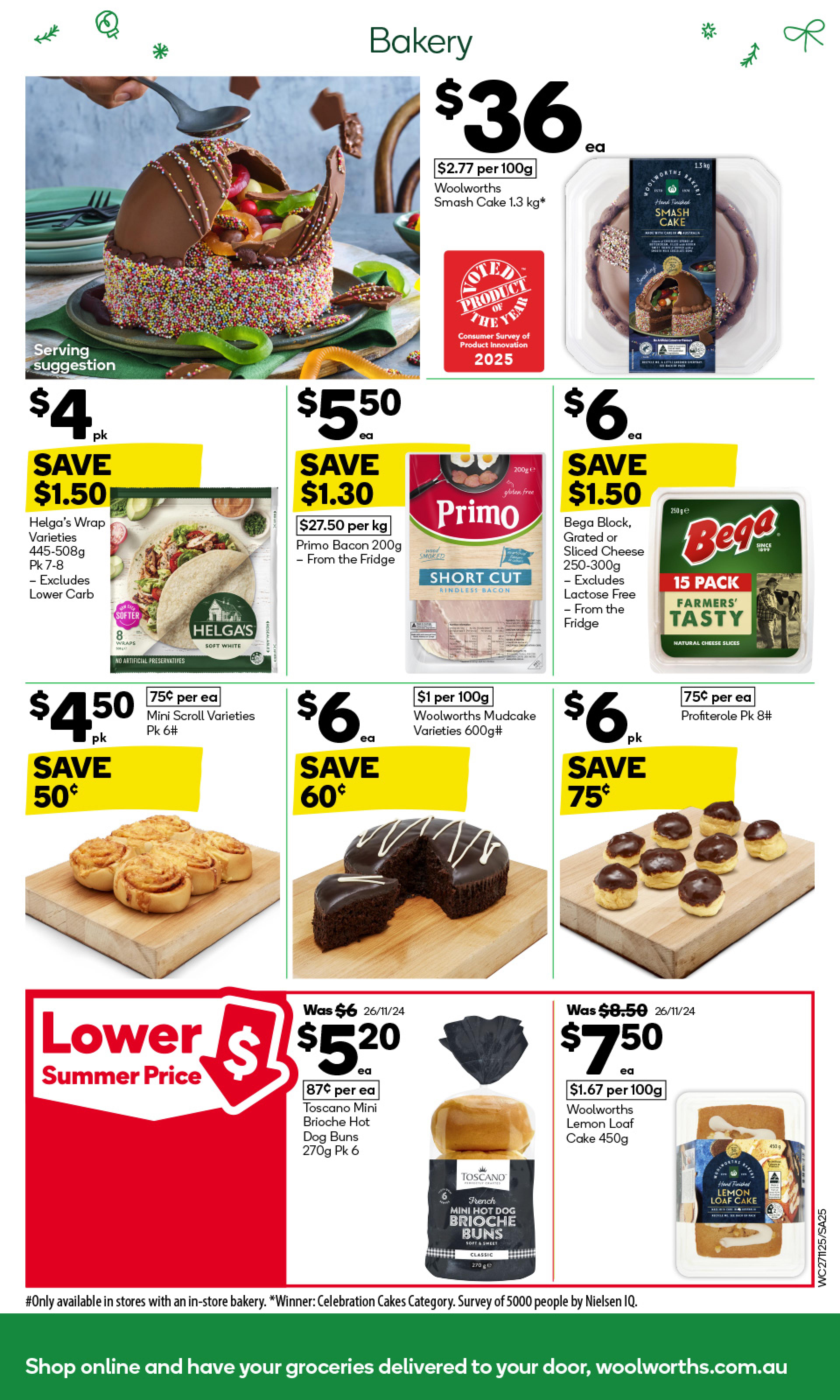 Catalogue Woolworths 27.11.2024 - 03.12.2024