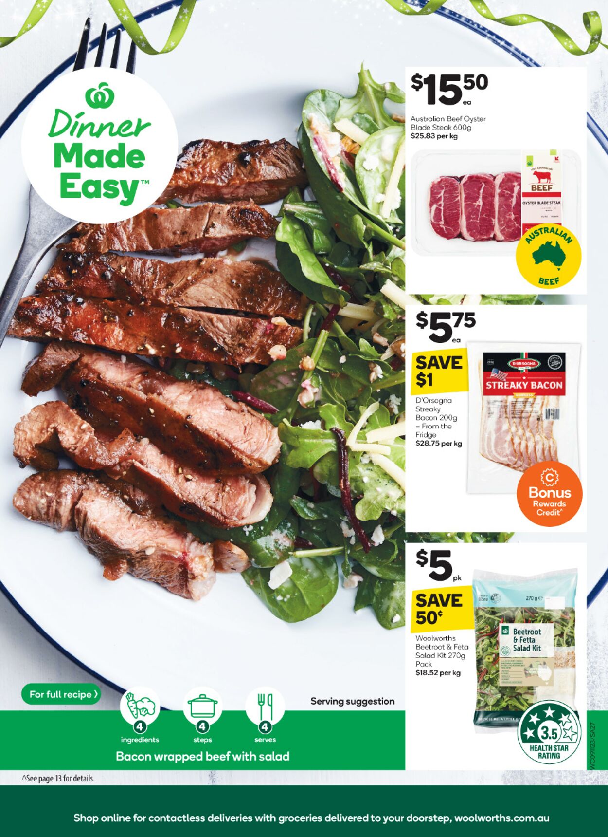 Catalogue Woolworths 09.11.2022 - 15.11.2022