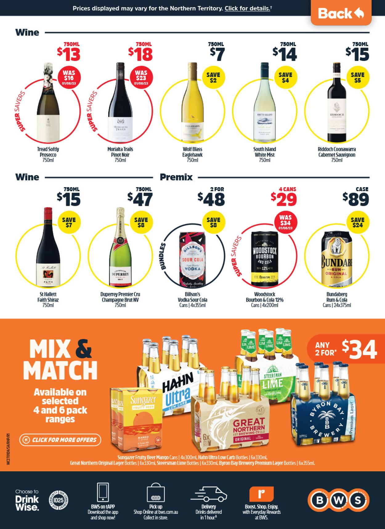 Catalogue Woolworths 27.09.2023 - 03.10.2023