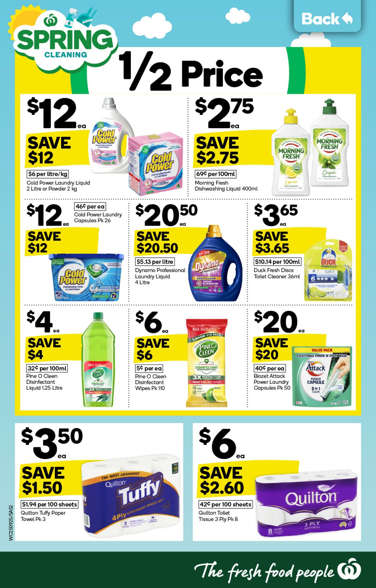 Catalogue Woolworths 25.09.2024 - 01.10.2024